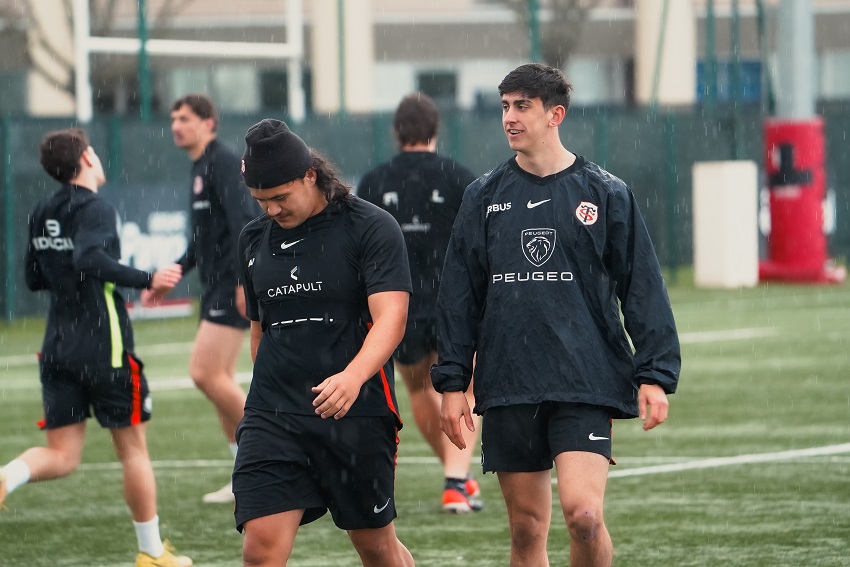 Hugo Pichardie, entraînement Espoirs 23/24