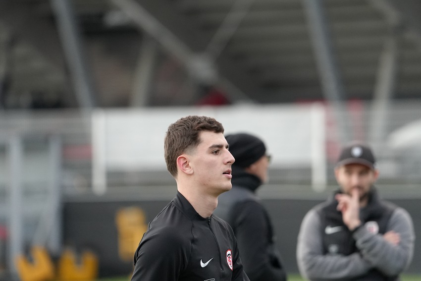 Jean-Charles Dupleix, entraînement Espoirs 23/24