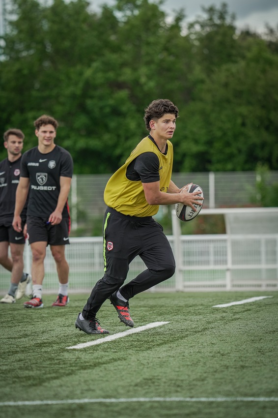 Lucien Richardis, entraînement Espoirs 23/24