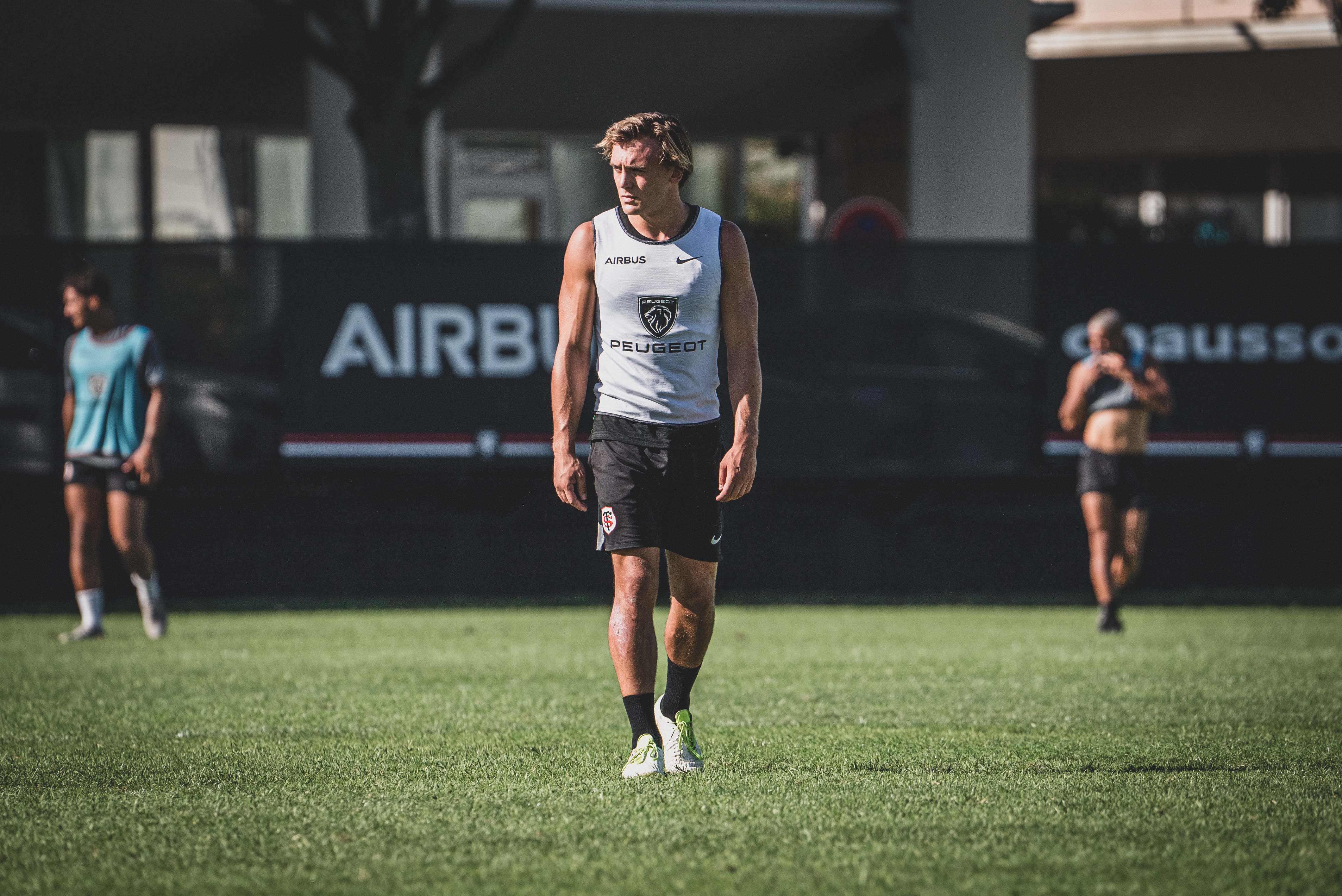 Paul Costes à l'entrainement