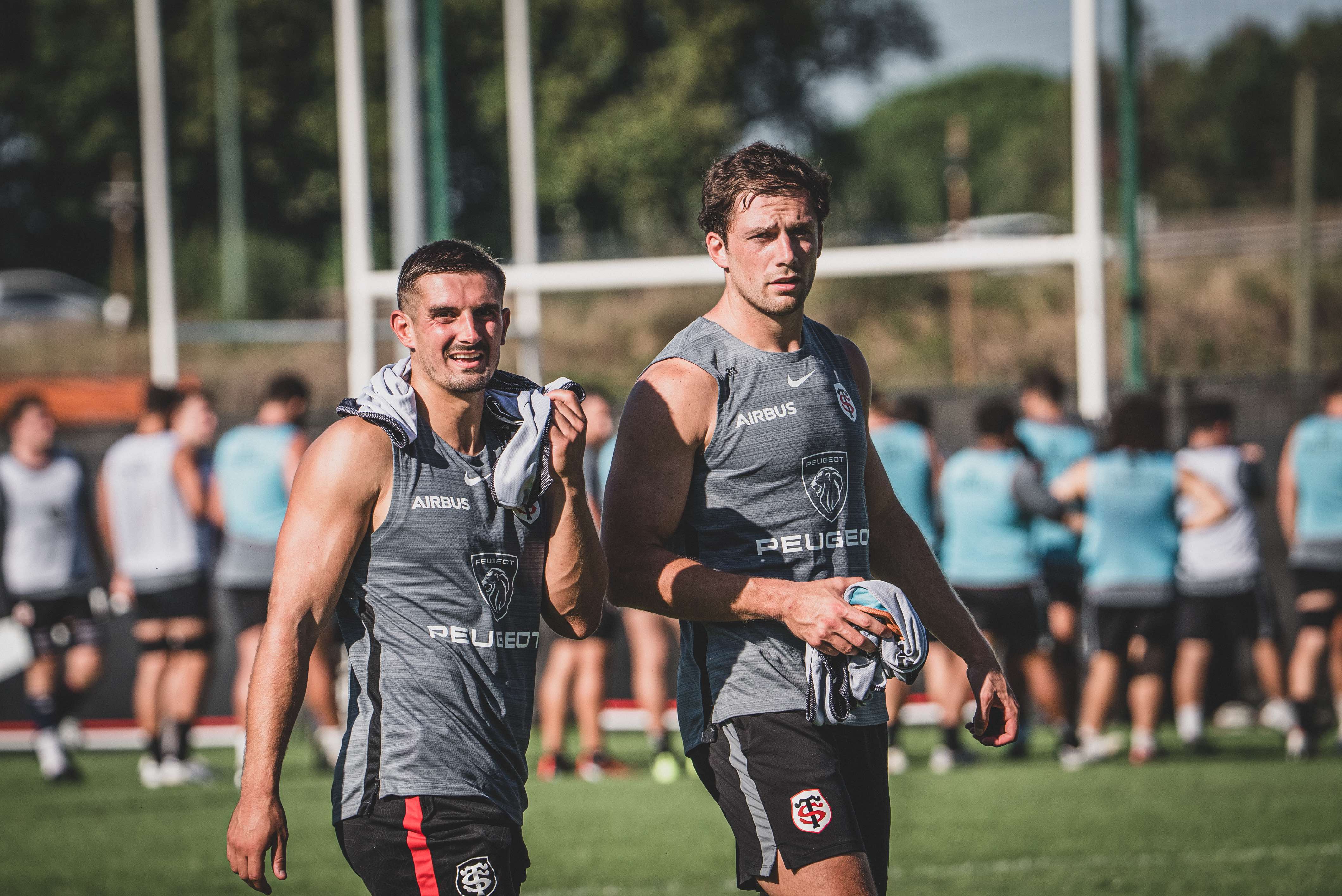 Barassi et Ramos à l'entrainement