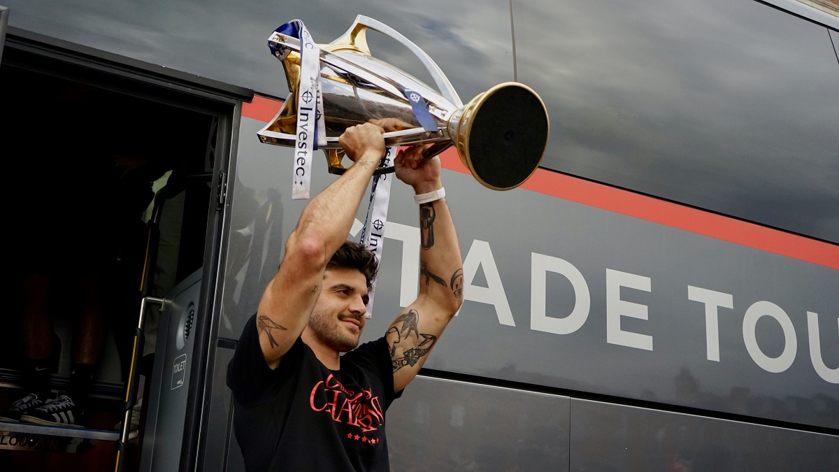 Romain Ntamack, champion Investec Champions Cup 23/24