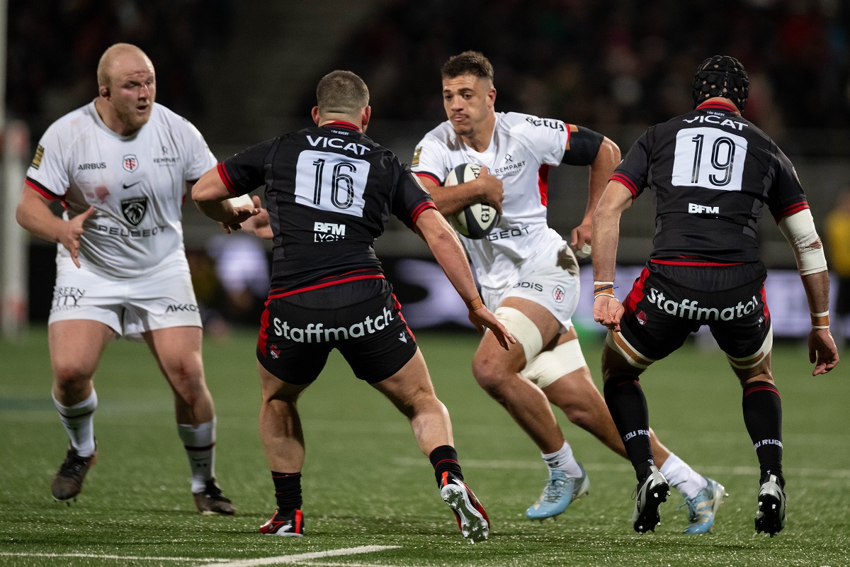 Théo Ntamack, LOU vs ST 24-25