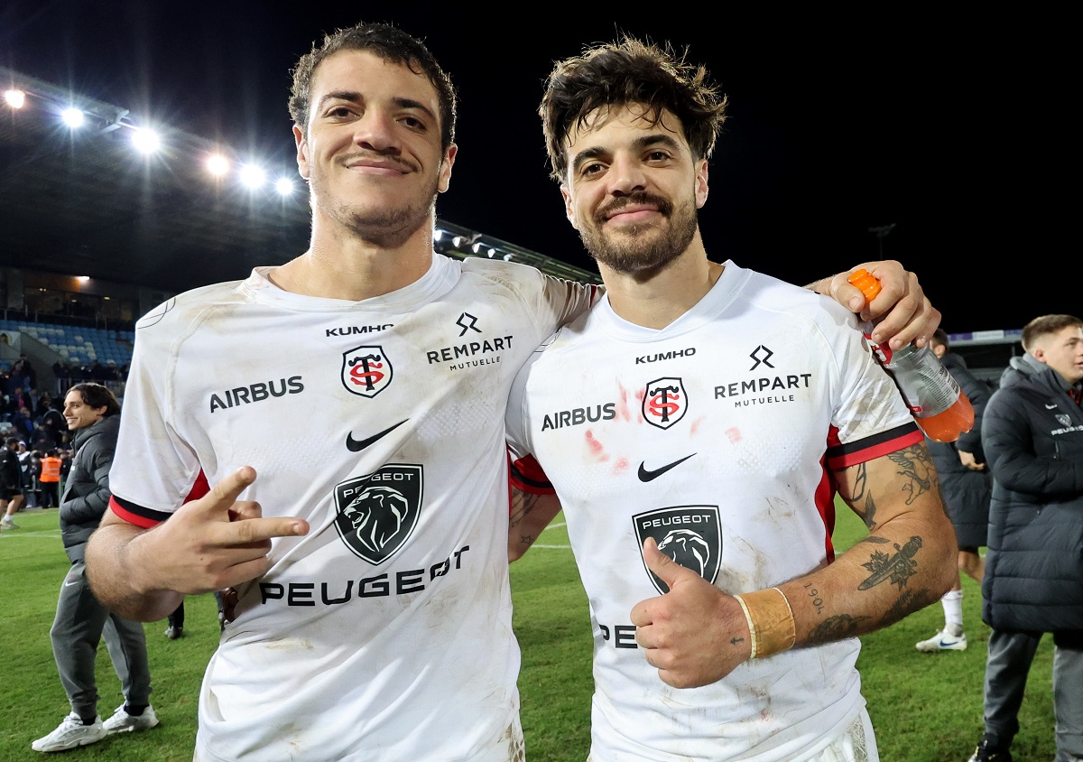 Théo et Romain Ntamack, saison 24-25