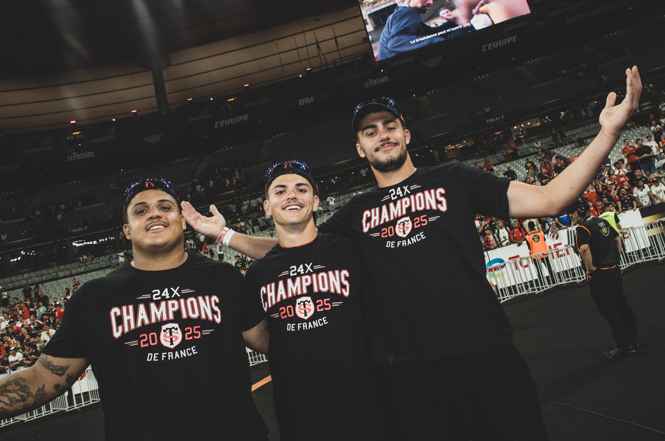 Benjamin Bertrand et Simon Daroque et Thomas Alary