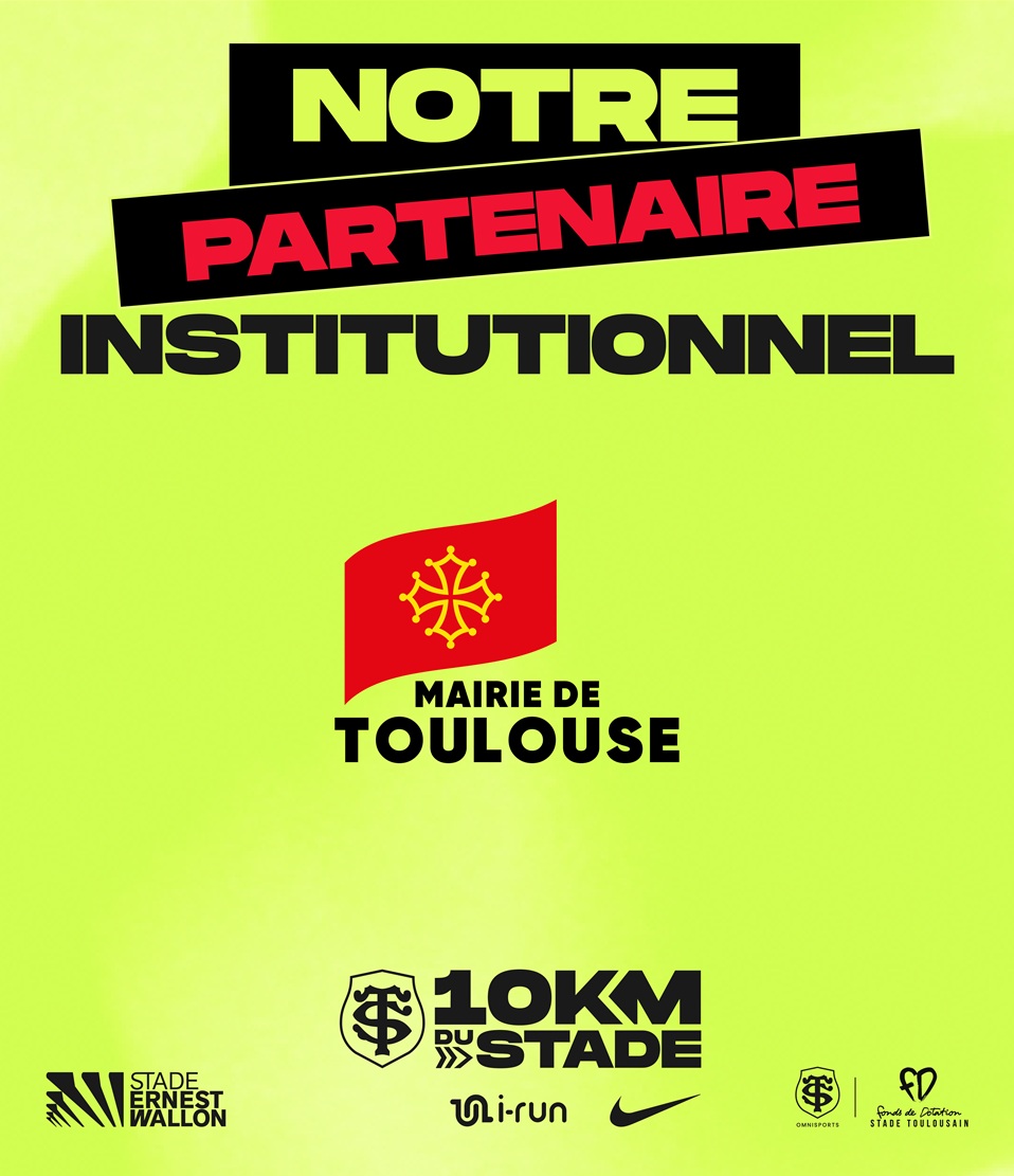10km du Stade 2025 - Nos partenaires institutionnels
