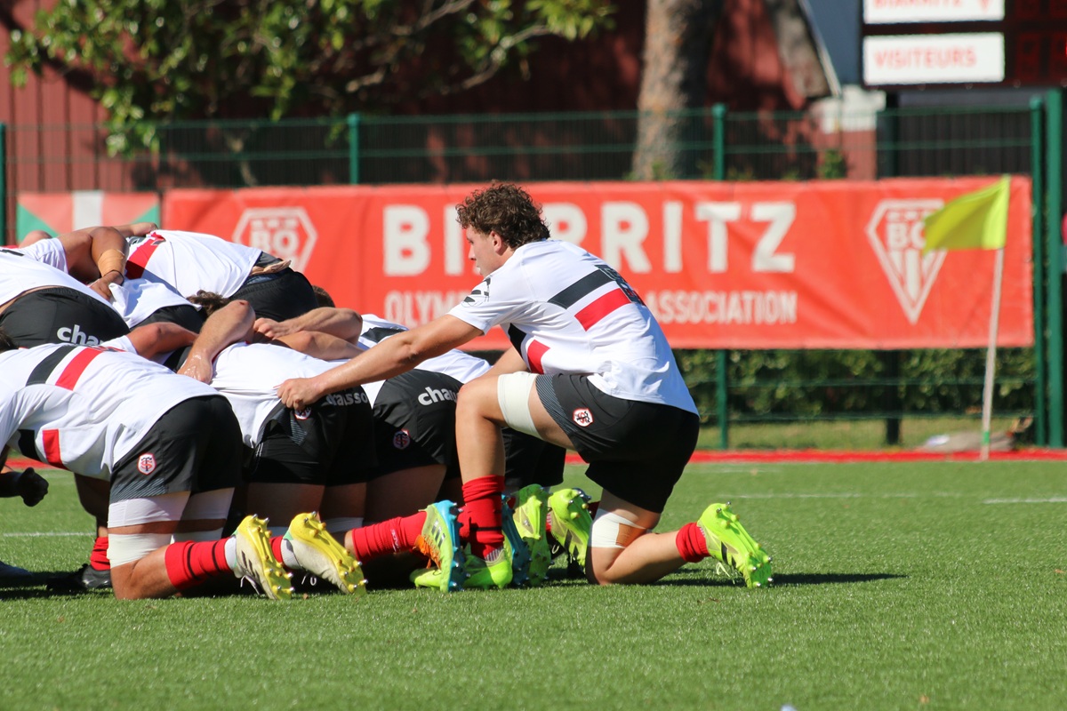 Match Espoirs contre le Biarritz Olympique pour la J3 du championnat 2025/2026