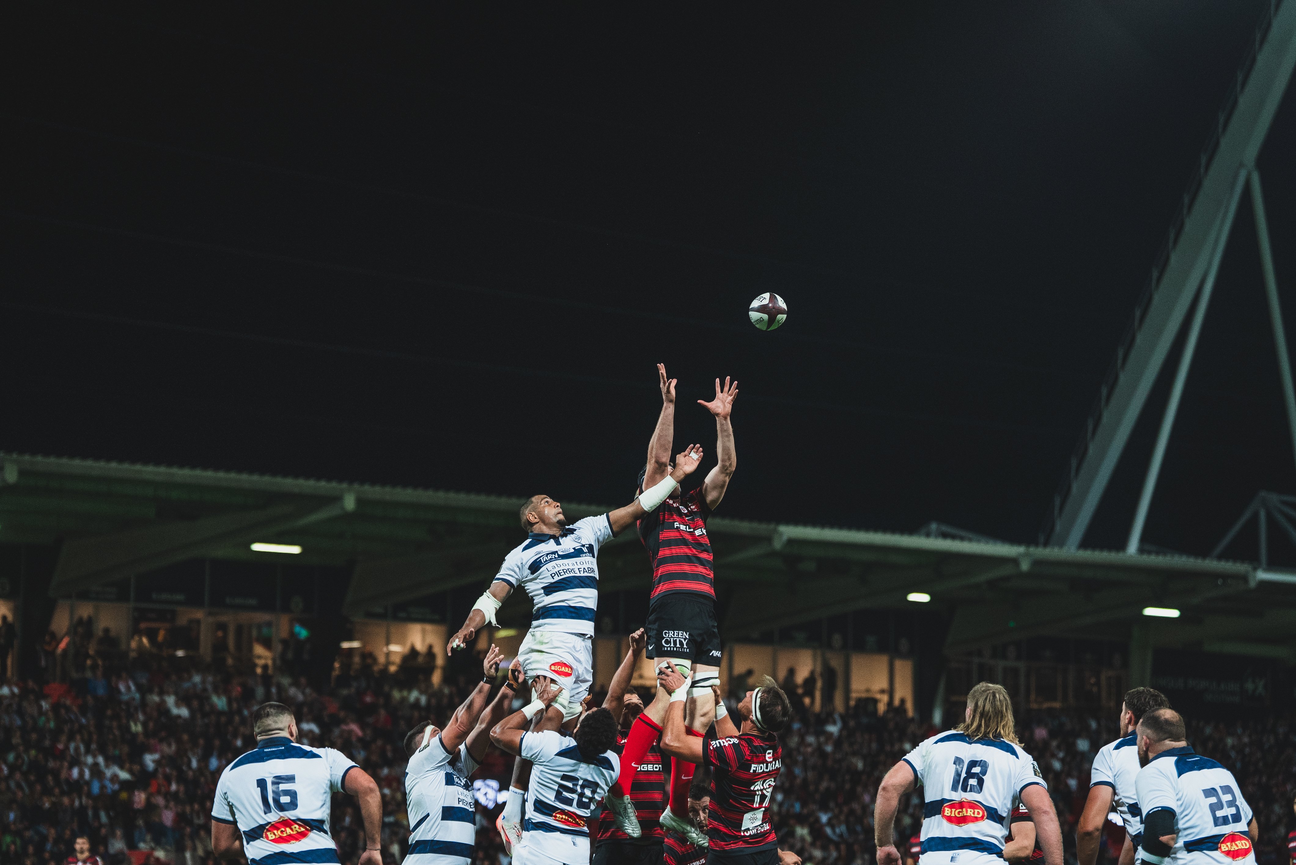 Touche du Stade Toulousain 