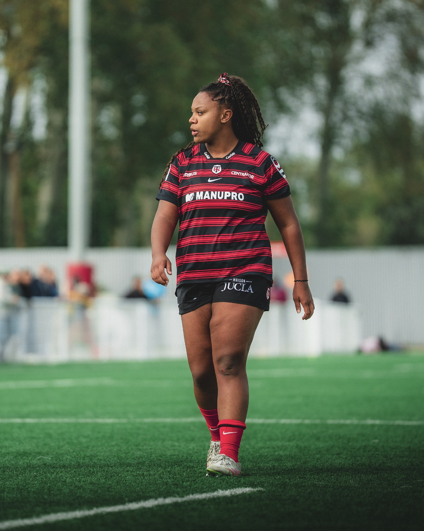 Amalia Bazola lors du match face au Stade Villeneuvois 25/26
