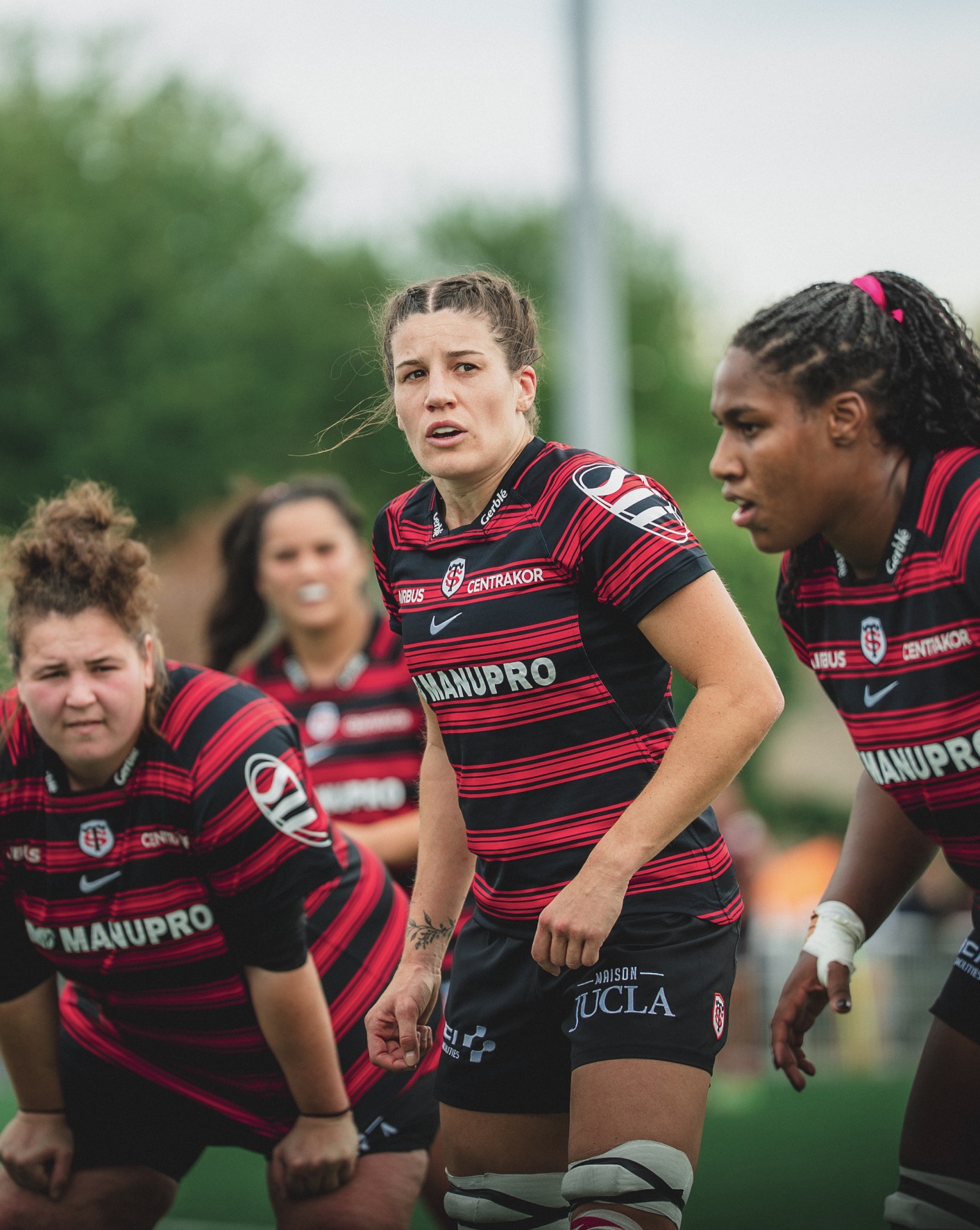 Gaëlle Hermet lors du match face au Stade Villeneuvois 25/26