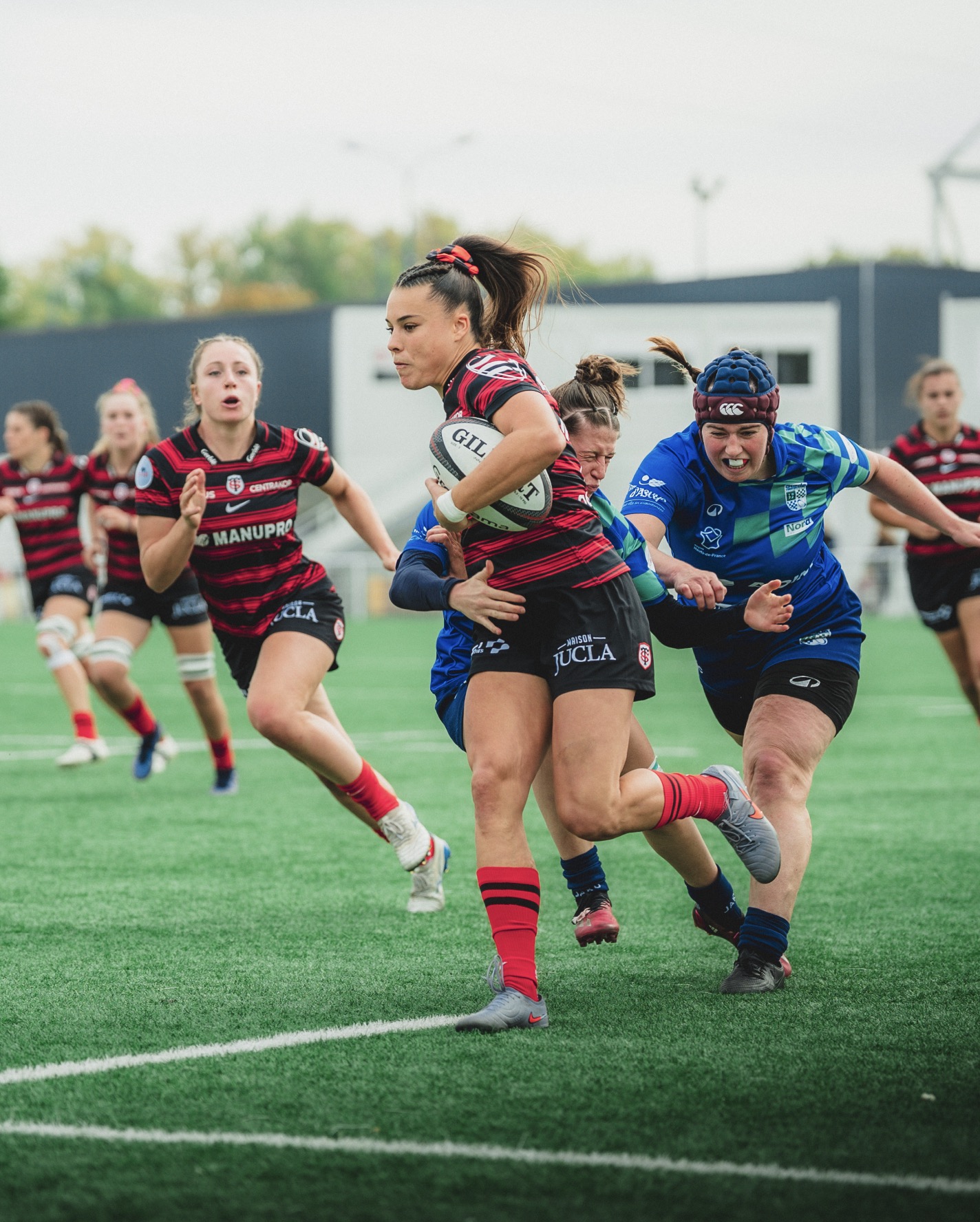 Léa Murie lors du match face au Stade Villeneuvois 25/26