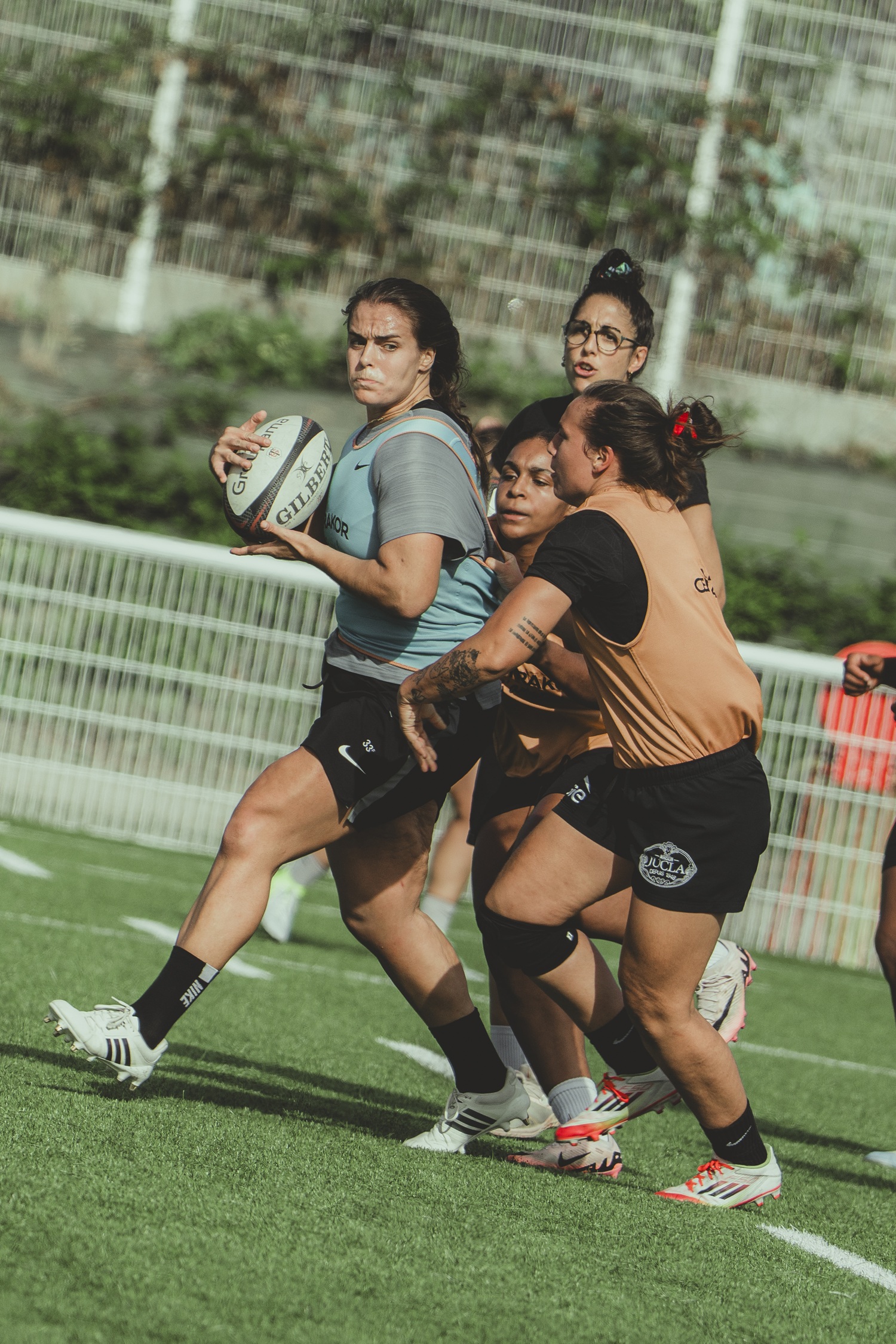 Maëlia Lapoujade en action