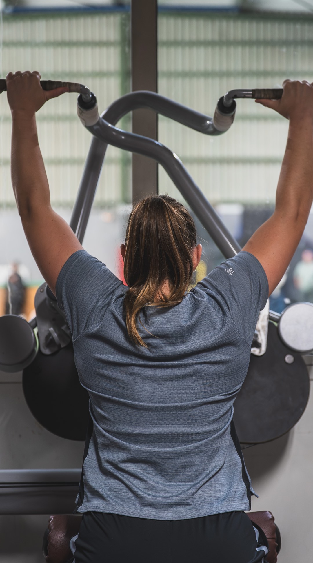Zoé Jean à une séance de muscu 25/26