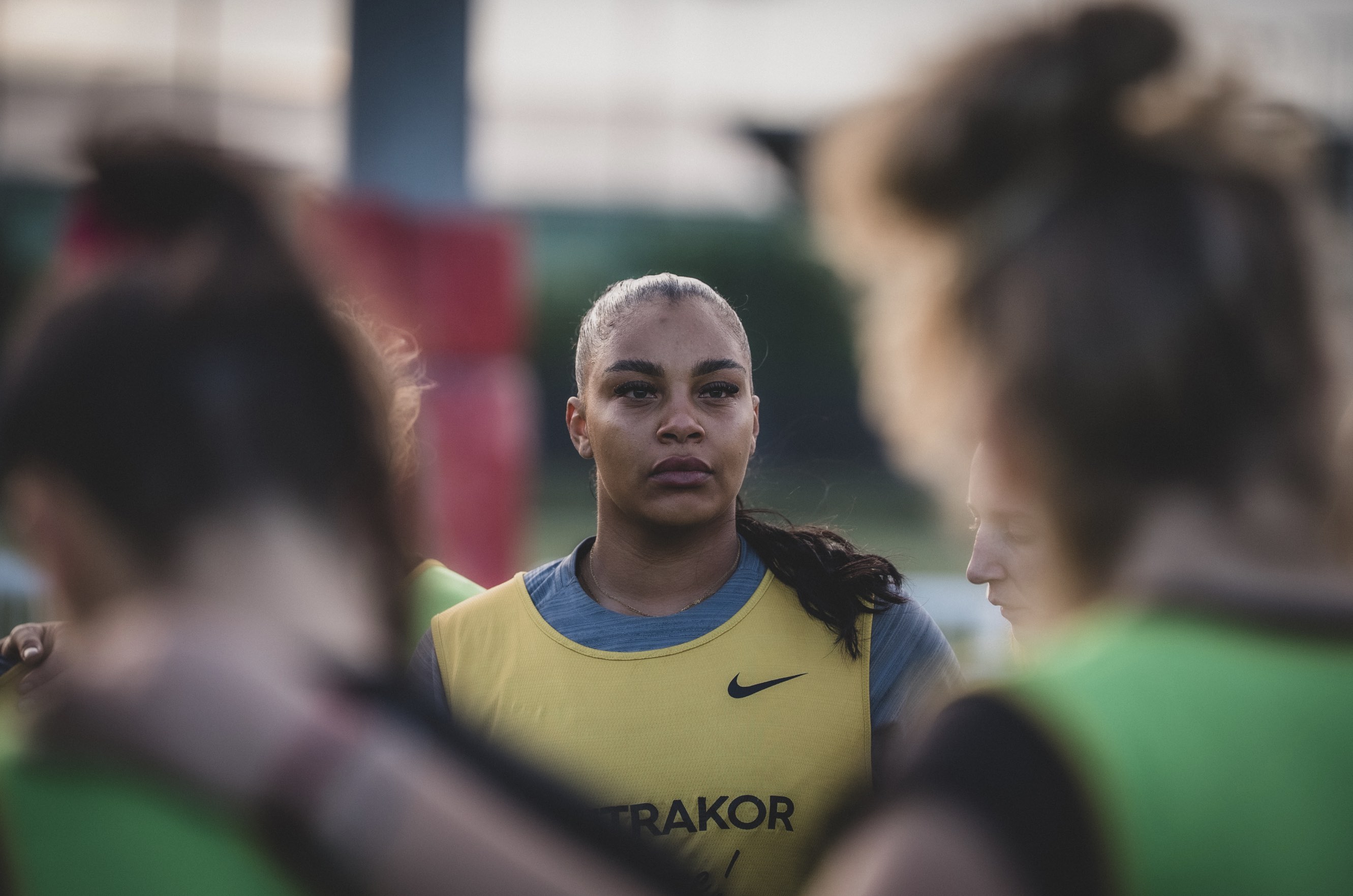 Ambre Mwayembe à l'entraînement avant ST/LOU 25/26