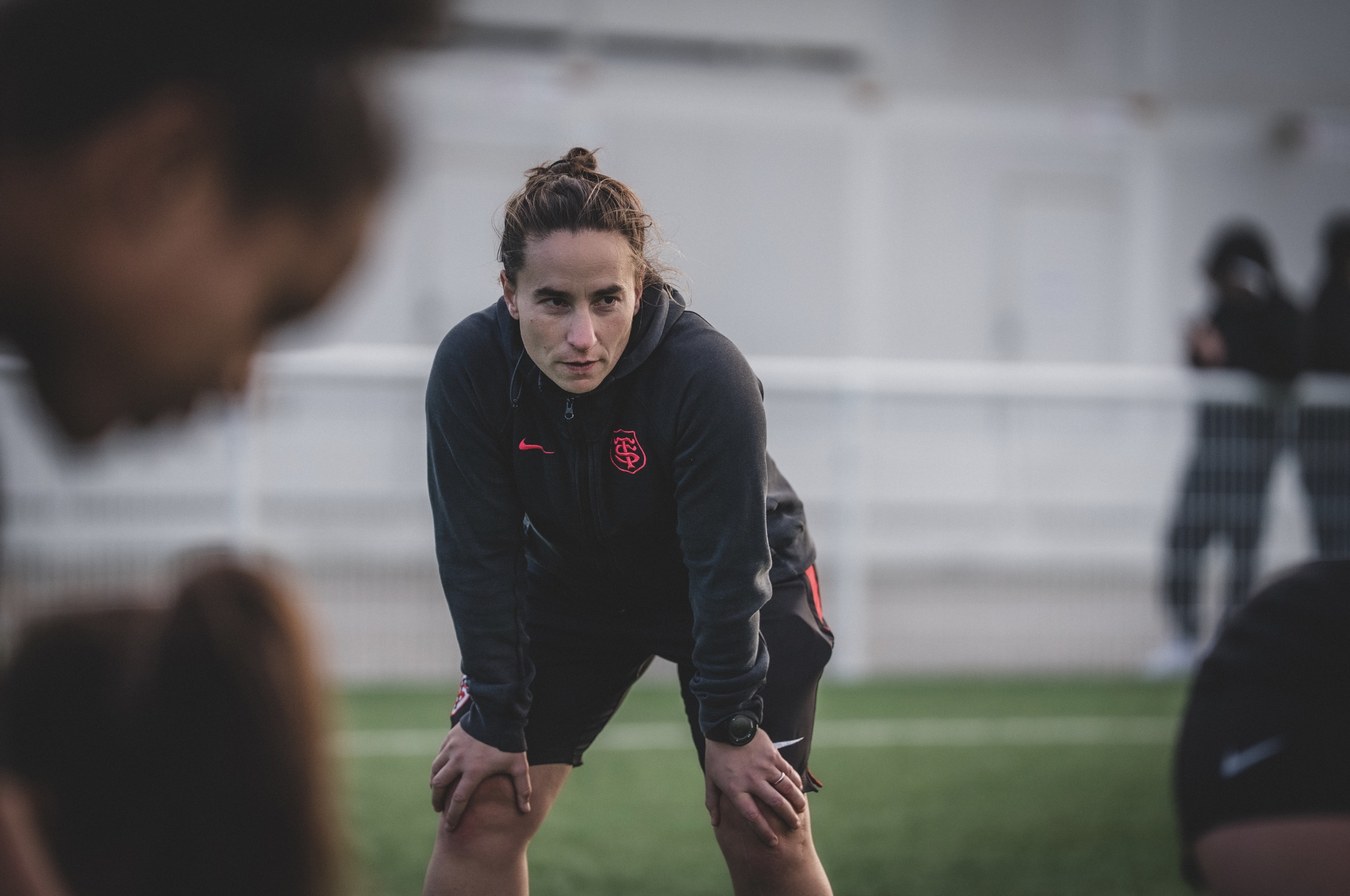 Laure Bourdon Sansus à l'entraînement avant ST/LOU 25/26
