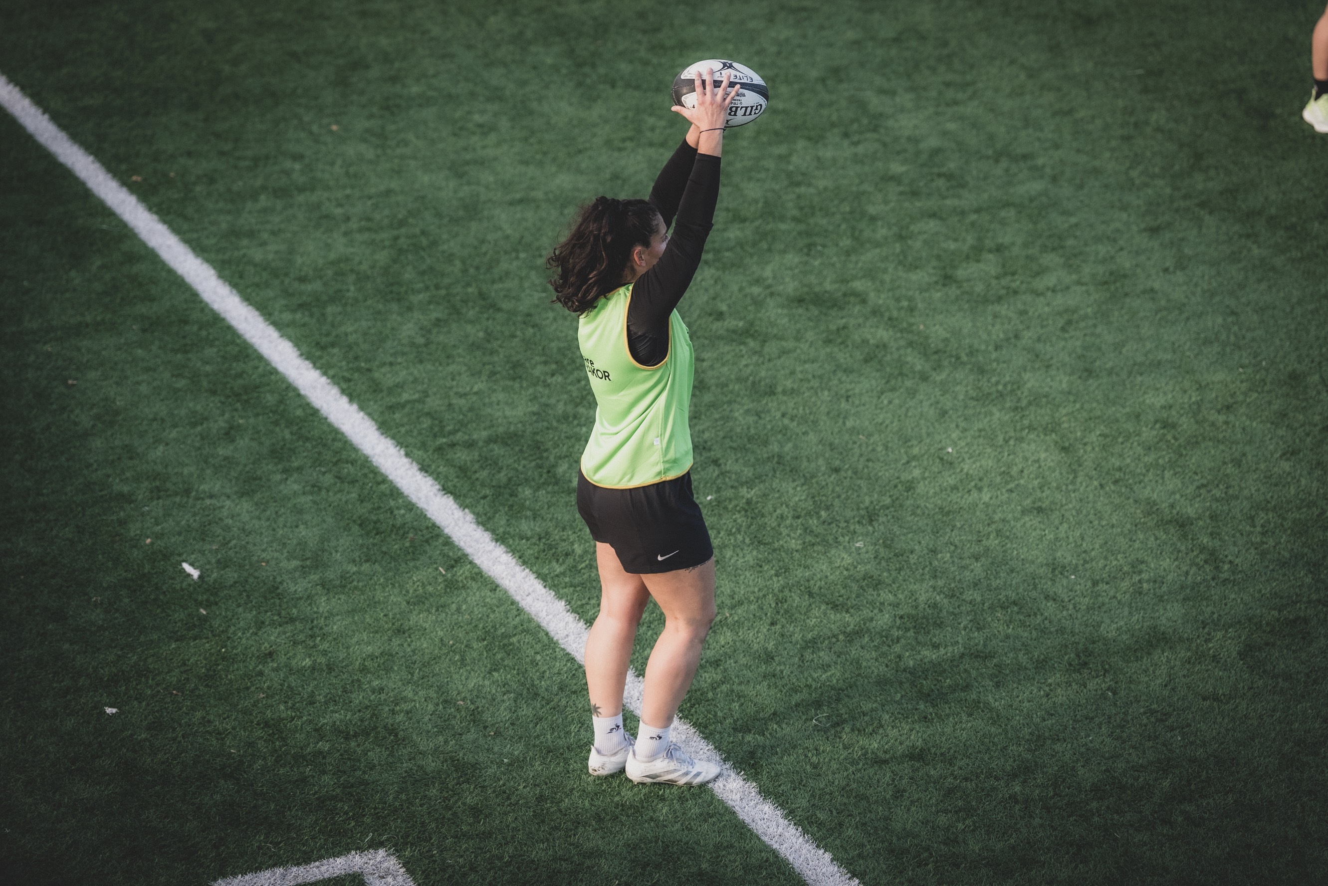 Laure Touyé à l'entraînement avant ST/LOU 25/26