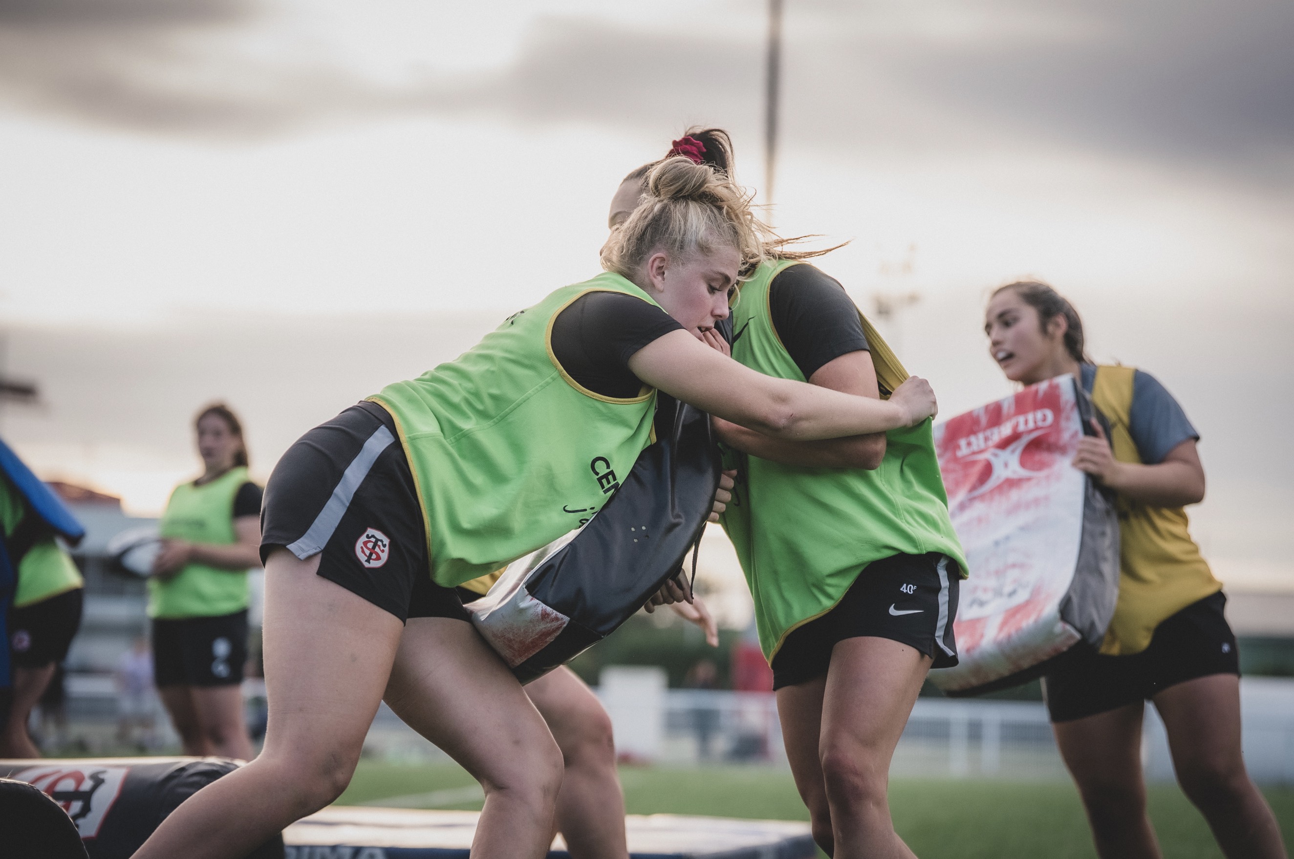 Lou Roboam à l'entraînement avant ST/LOU 25/26