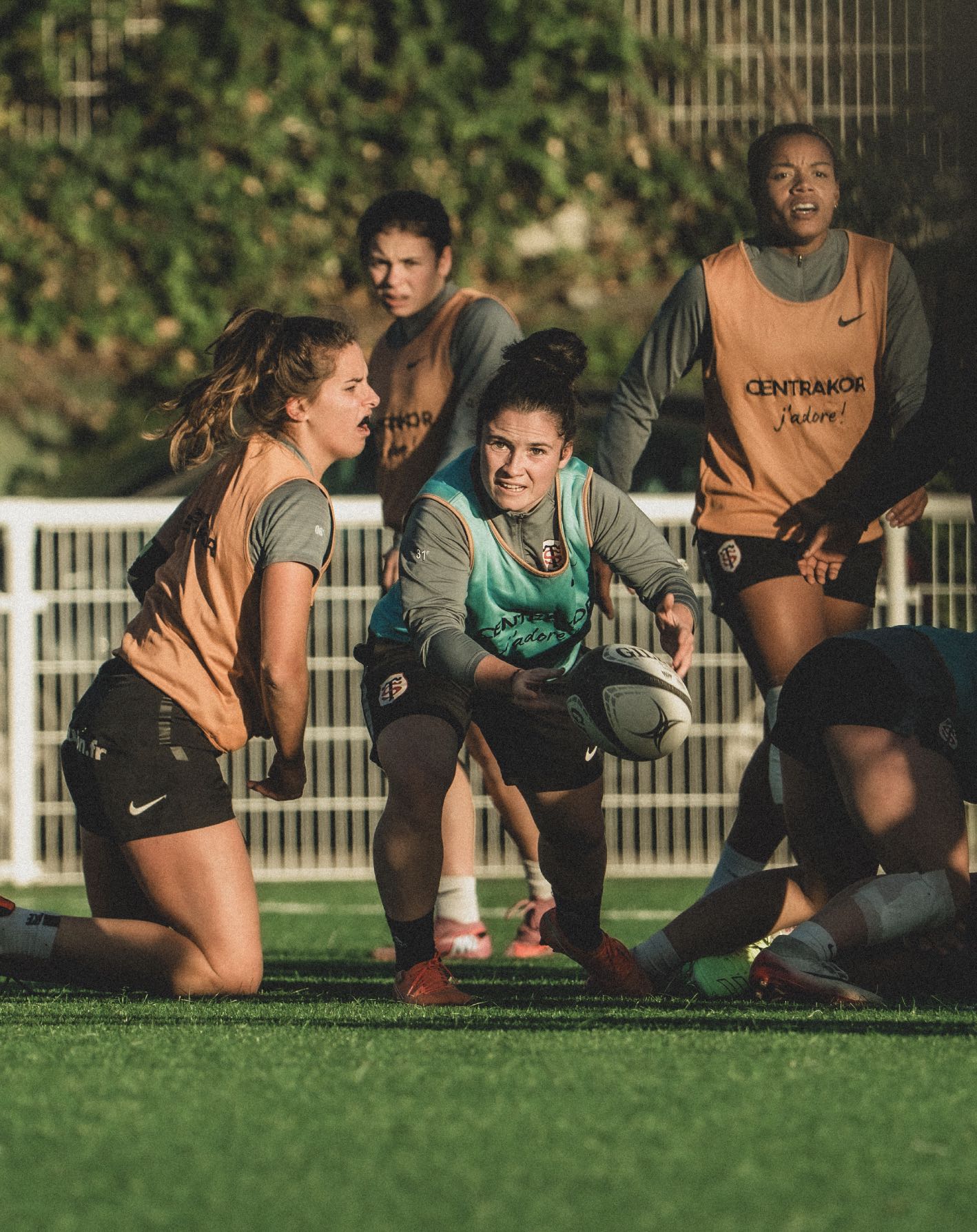 Océane Bordes à l'entraînement 25/26