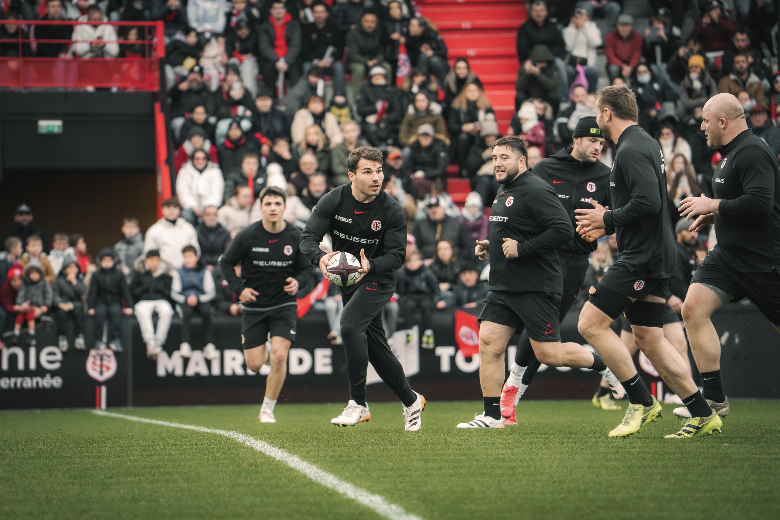 Antoine Dupont à l'entraînement 25/26