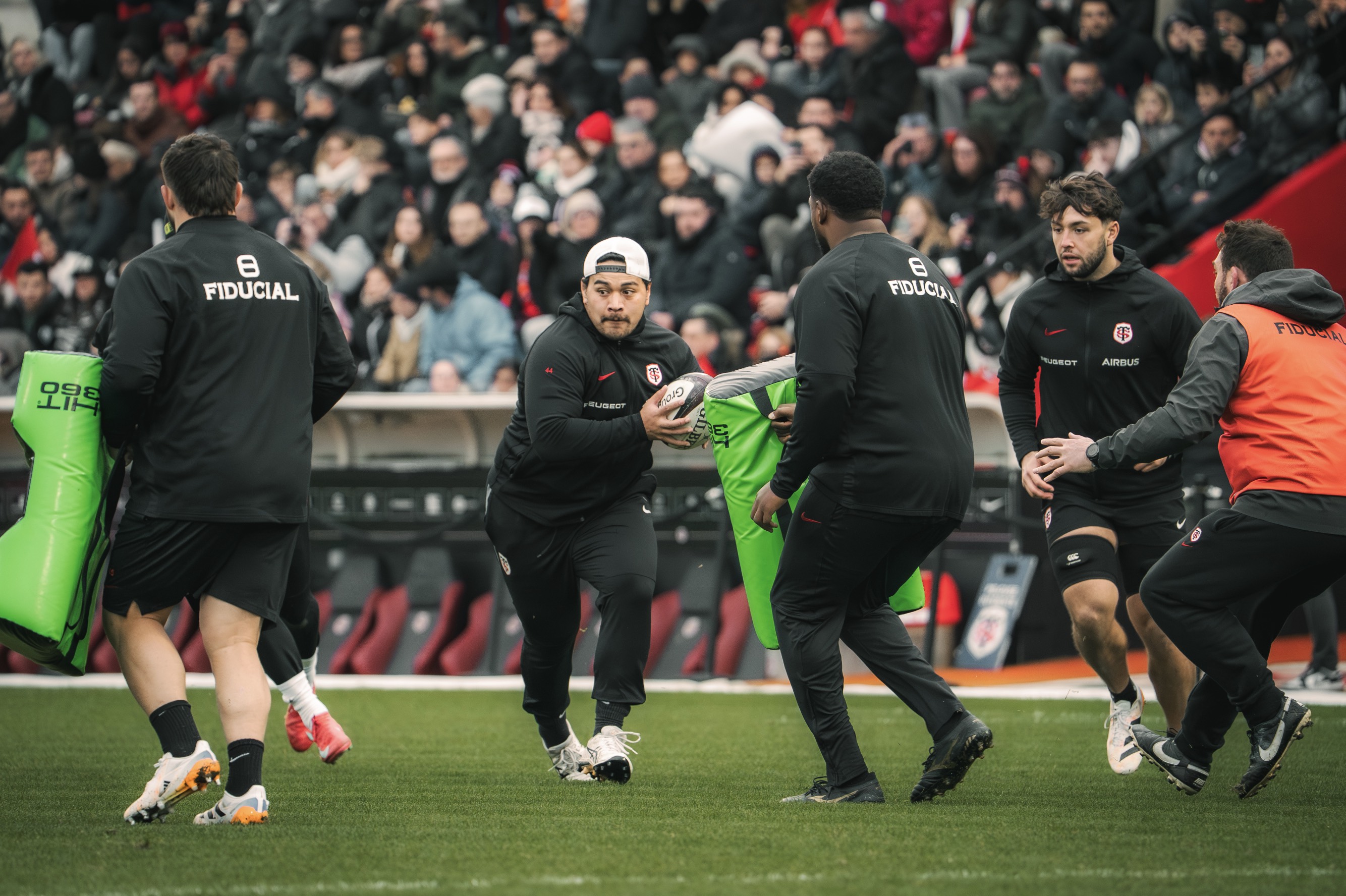 David Ainuu à l'entraînement 25/26
