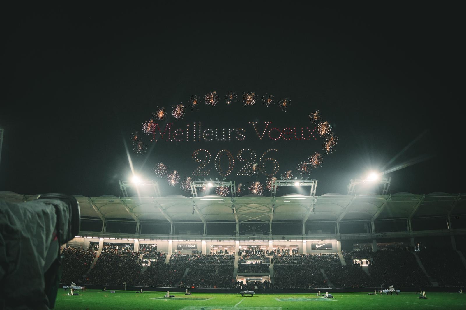 Show de drone au Stadium