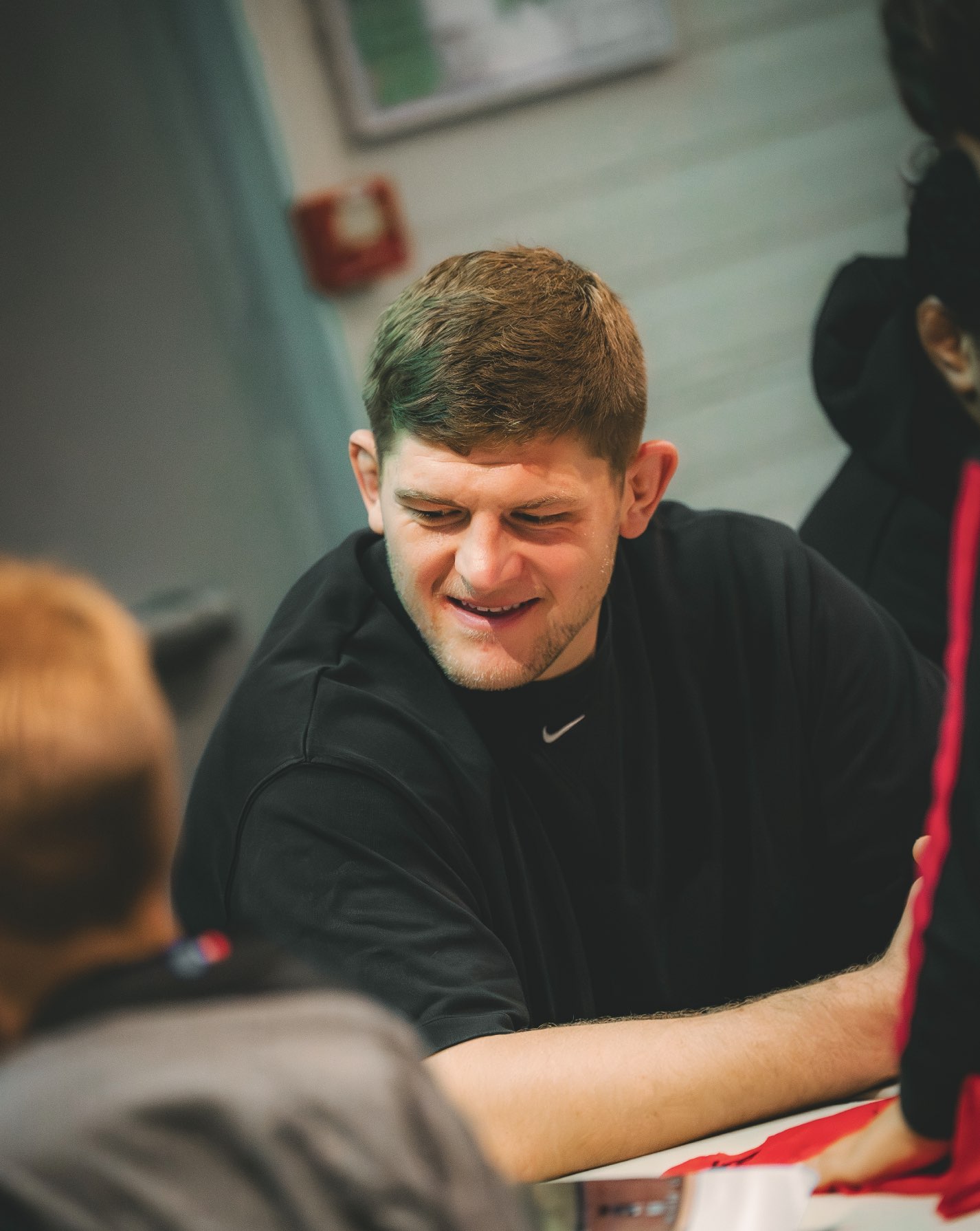 Jack Willis à la soirée de Noel de l'Asso 25/26