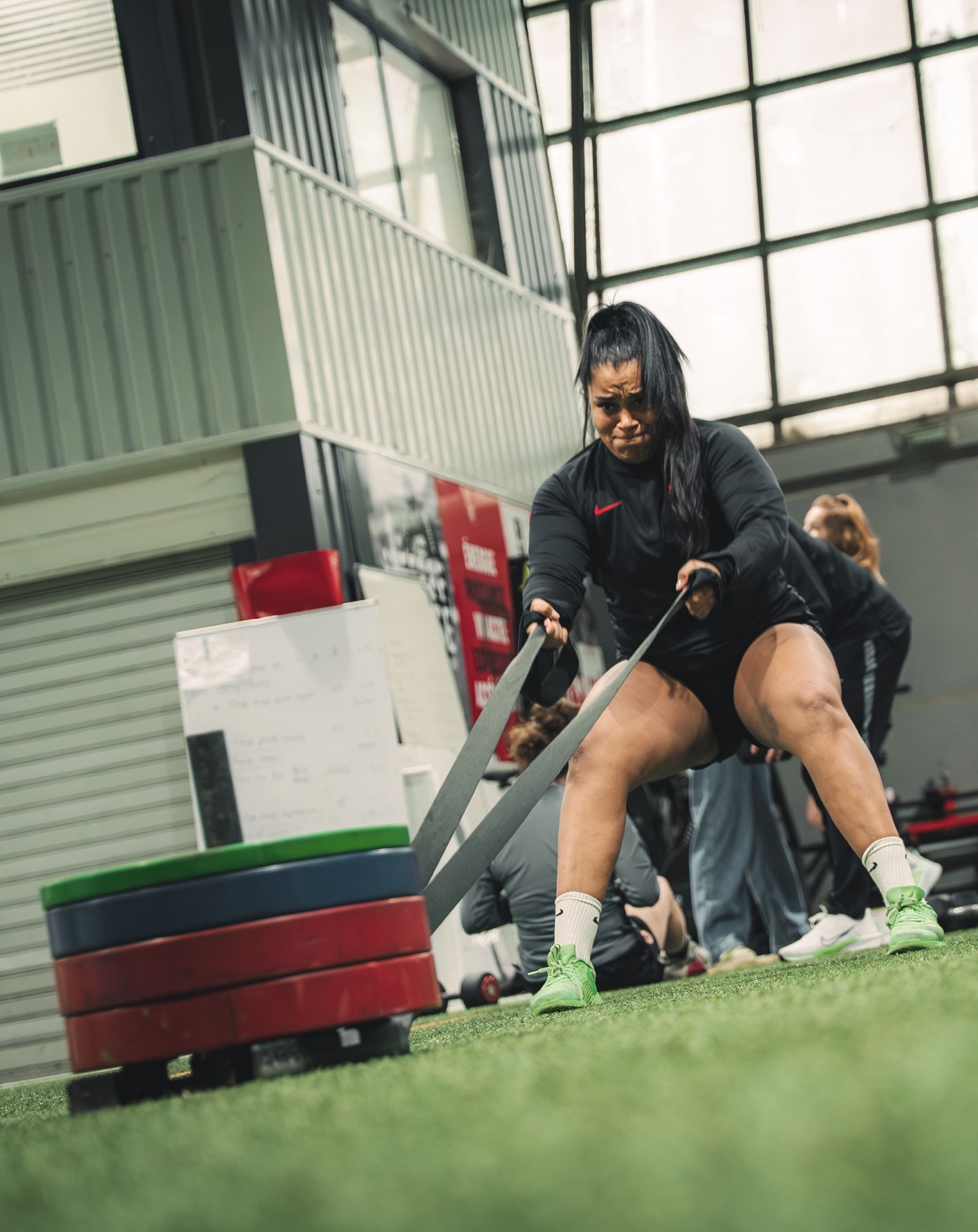 Ambre Mwayembe à la muscu 25/26