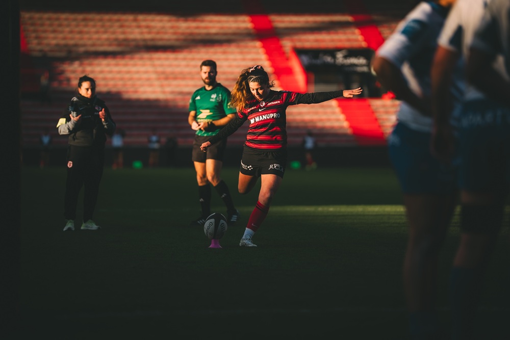 Pauline Barrat en action