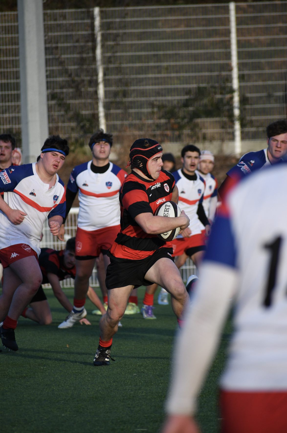 Joueur Crabos pendant un match 25/26