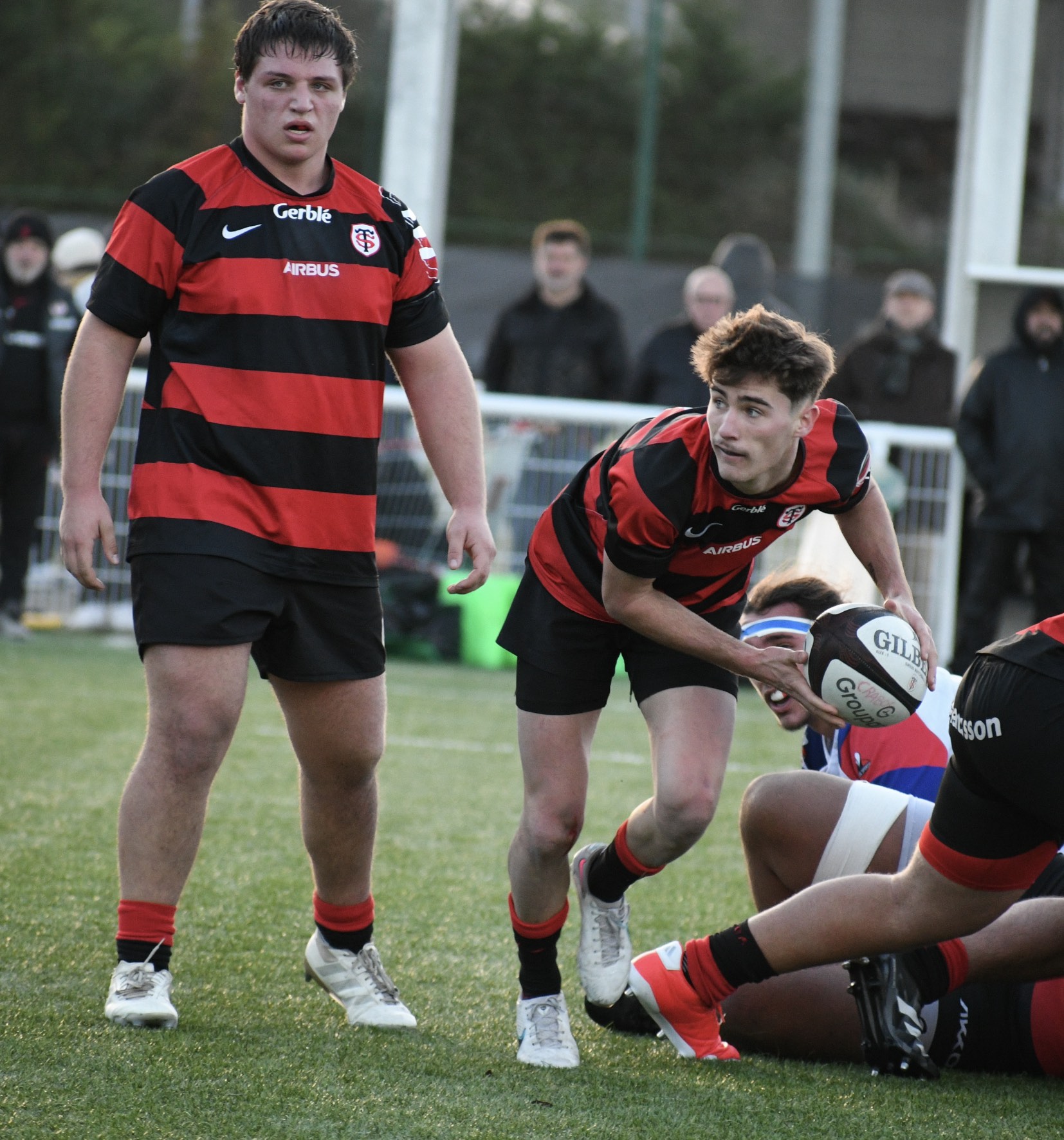 Joueur Crabos pendant un match 25/26