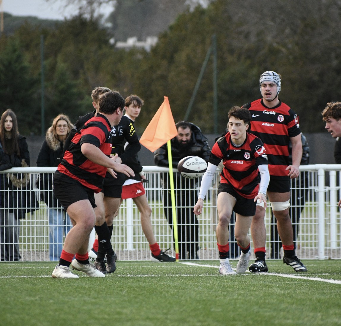 Joueur Crabos pendant un match 25/26