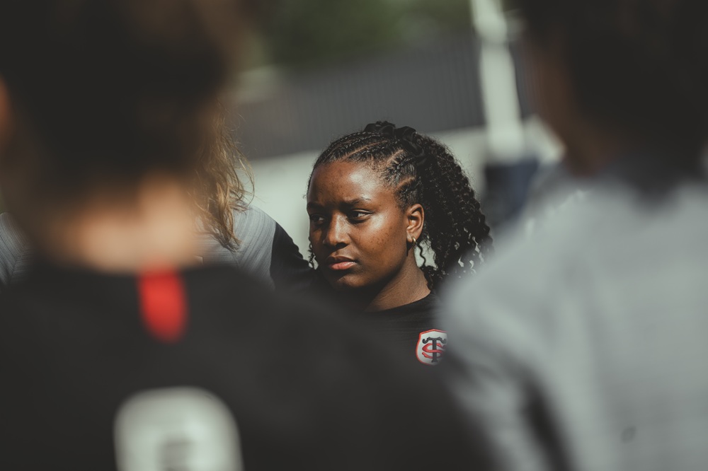 Ines Lawani joueuse du Stade Toulousain
