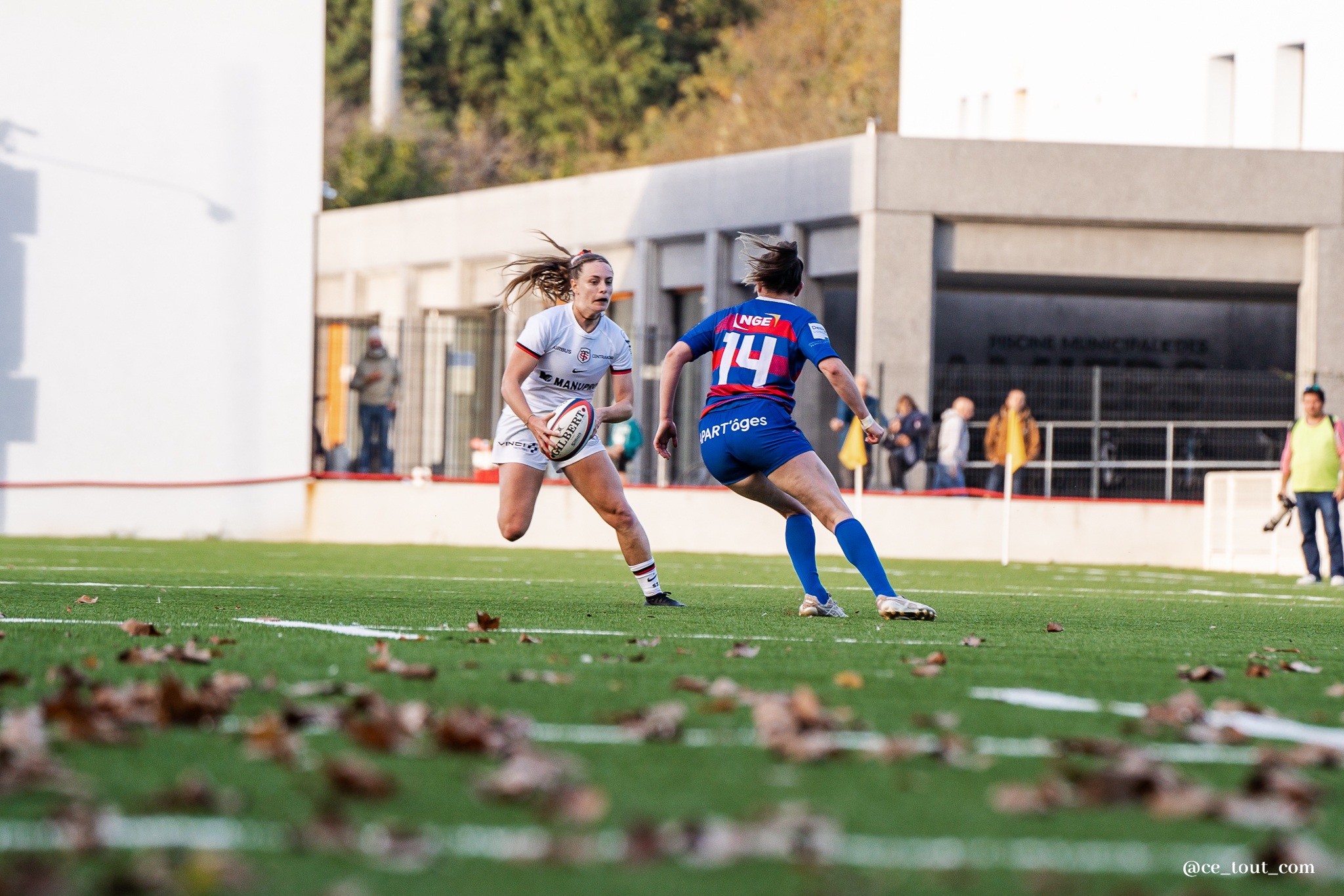 Mia Mouissac-Bouttier joueuse du Stade Toulousain