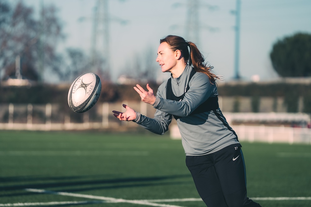 Mia Mouissac-Bouttier joueuse du Stade Toulousain