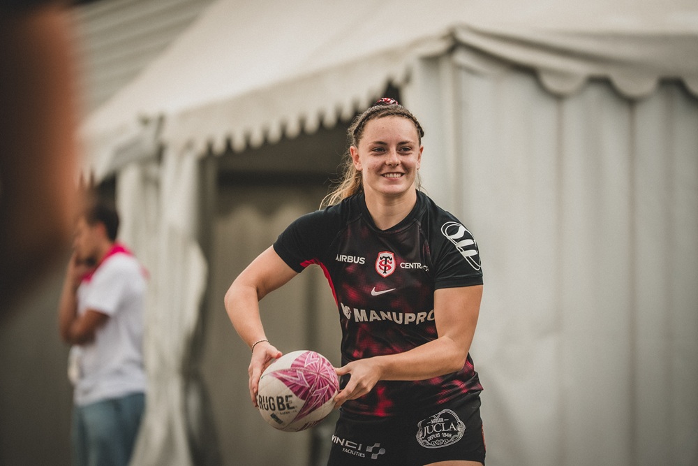 Mia Mouissac-Bouttier joueuse du Stade Toulousain