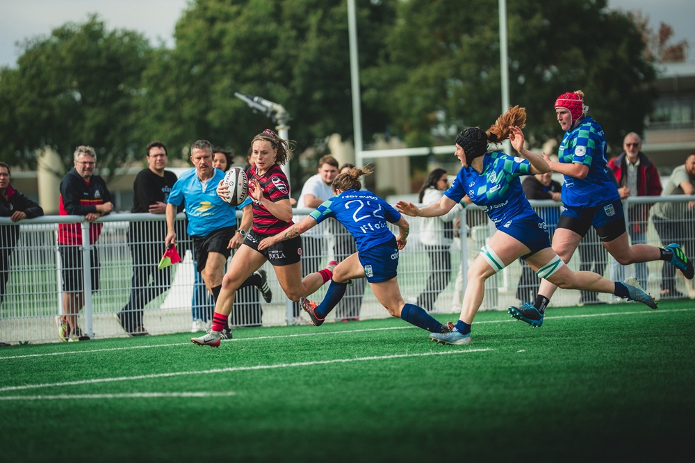 Mia Mouissac-Bouttier joueuse du Stade Toulousain