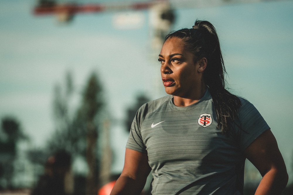Ambre MWAYEMBE joueuse du Stade Toulousain