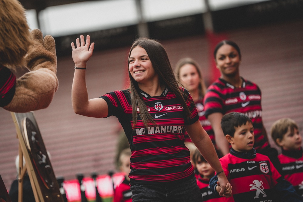 Lylou Pédussaud joueuse du Stade Toulousain