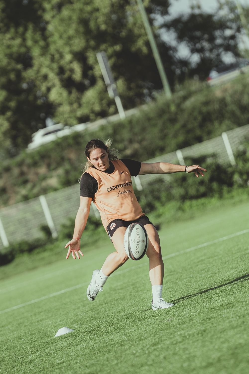 Alessia Philippe joueuse du Stade Toulousain en action