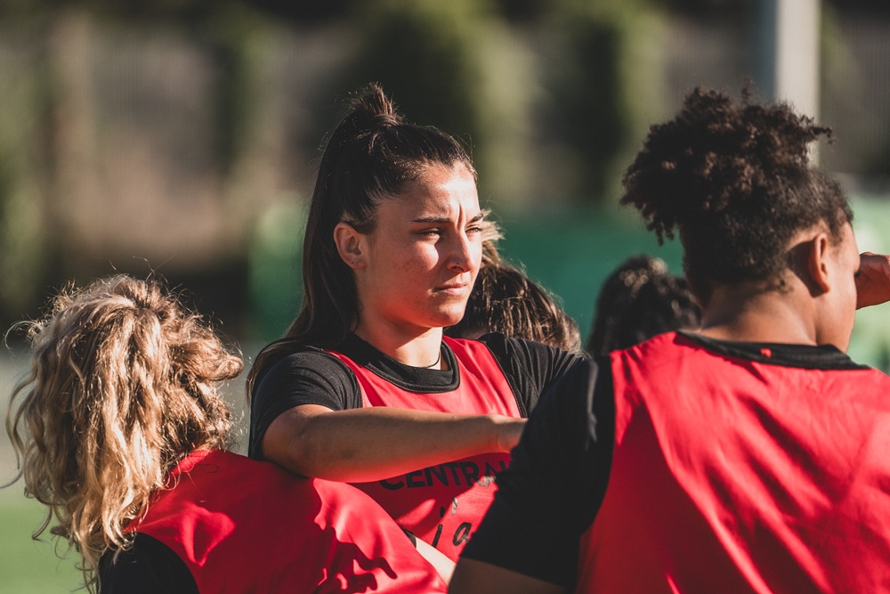 Maëlle Picut joueuse du Stade Toulousain en action
