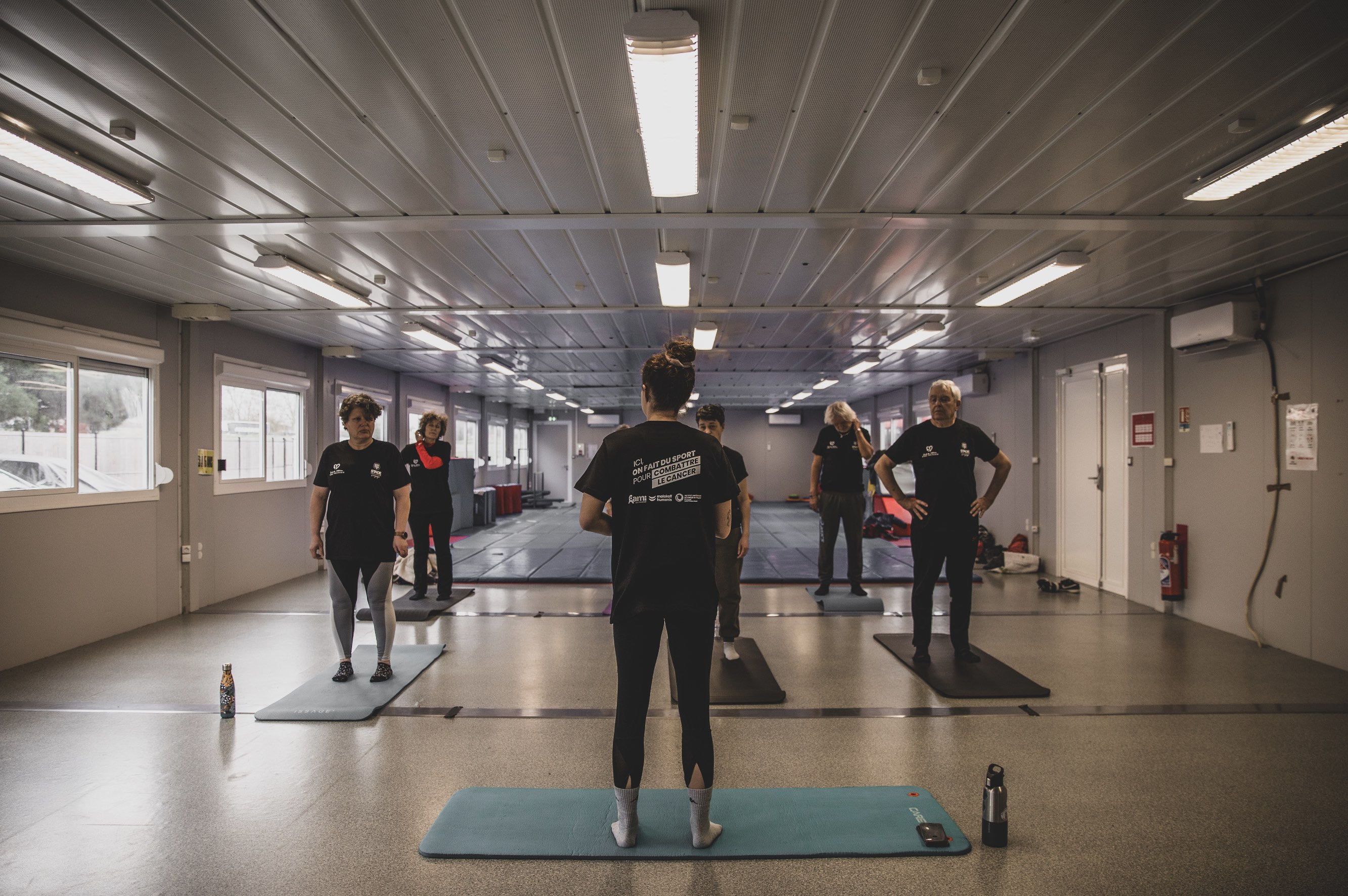 Séance de thérapie sportive à E.Wallon