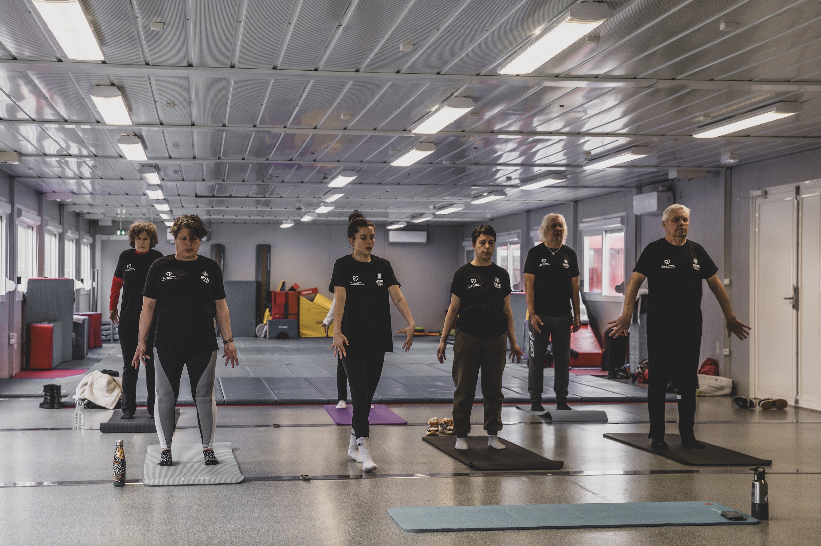 Séance de thérapie sportive à E.Wallon