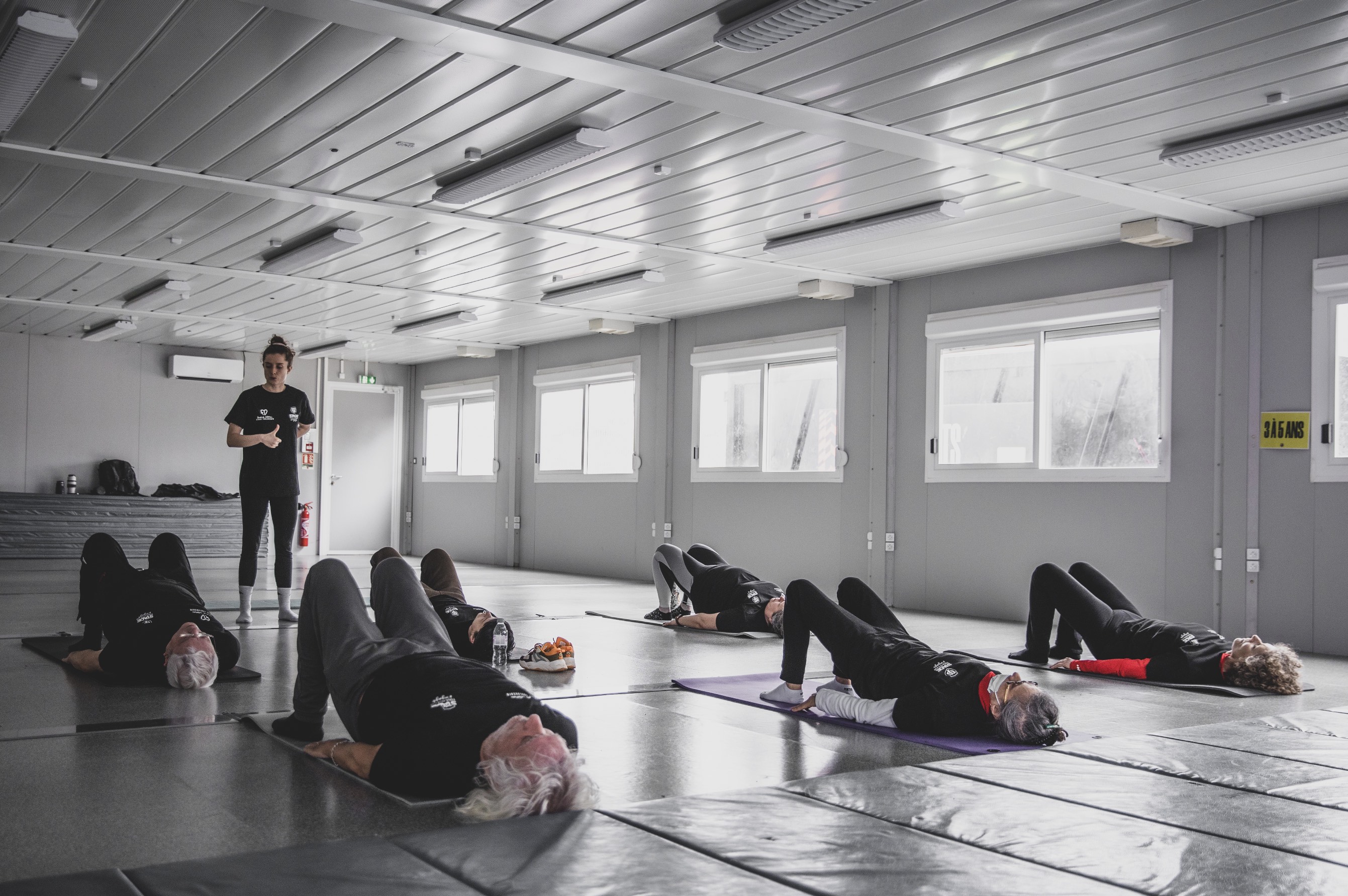 Séance de thérapie sportive à E.Wallon