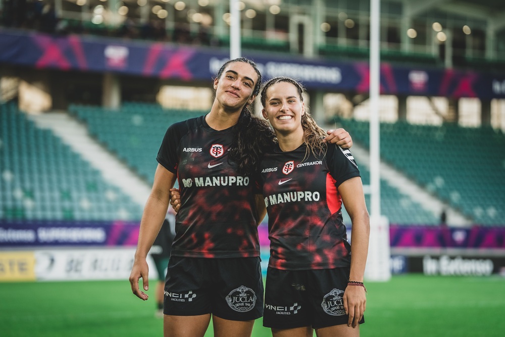 Aëlig et Isis joueuses du Stade Toulousain