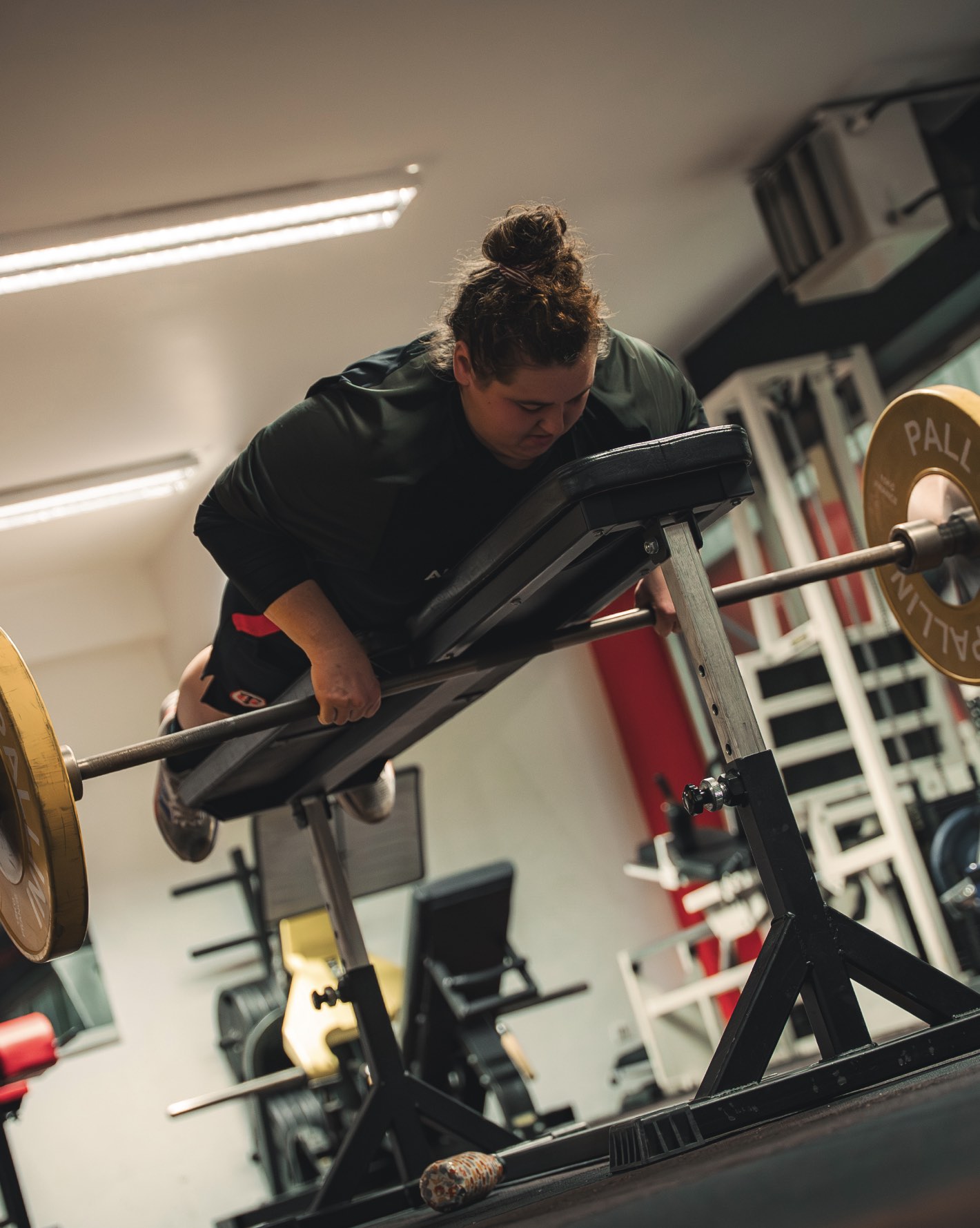 Zélie Reulet à la muscu 25/26