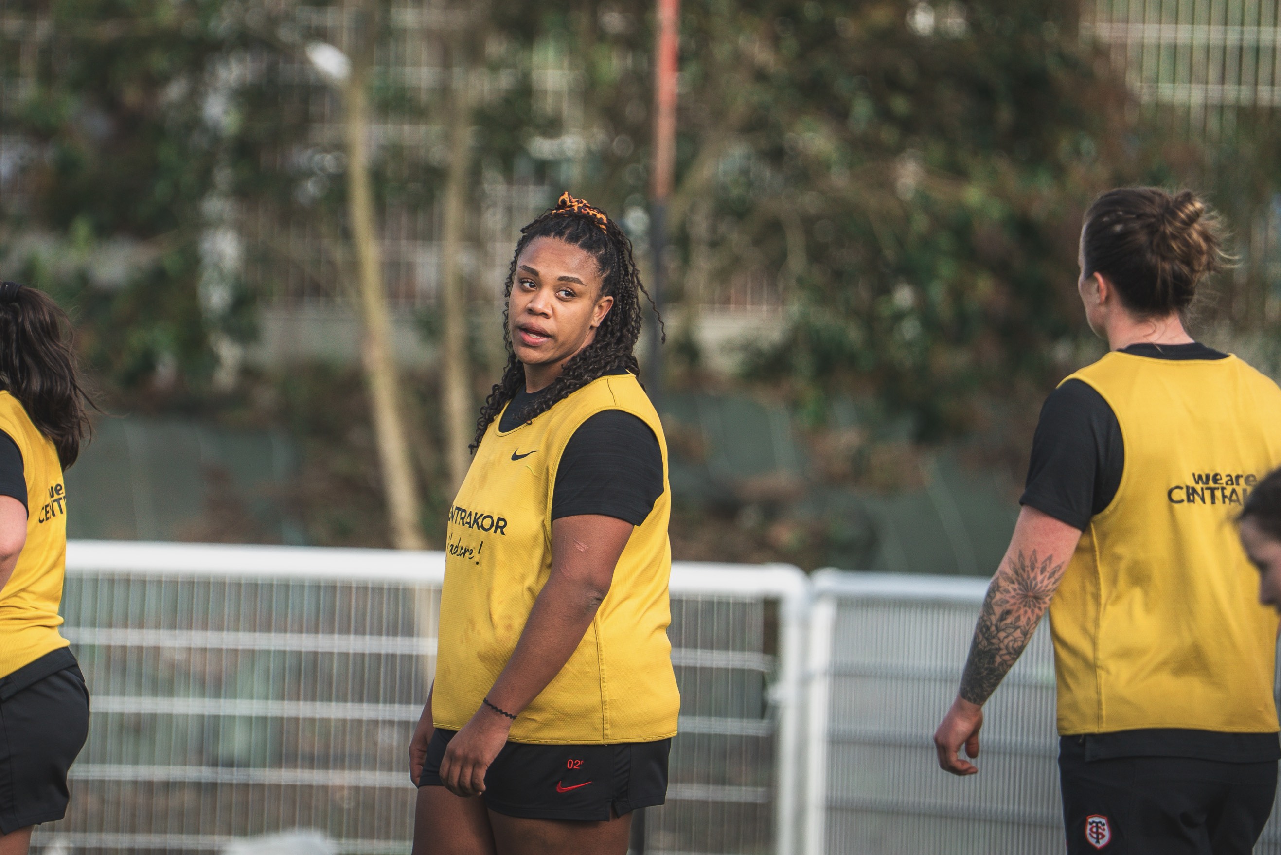 Amalia Bazola à l'entraînement