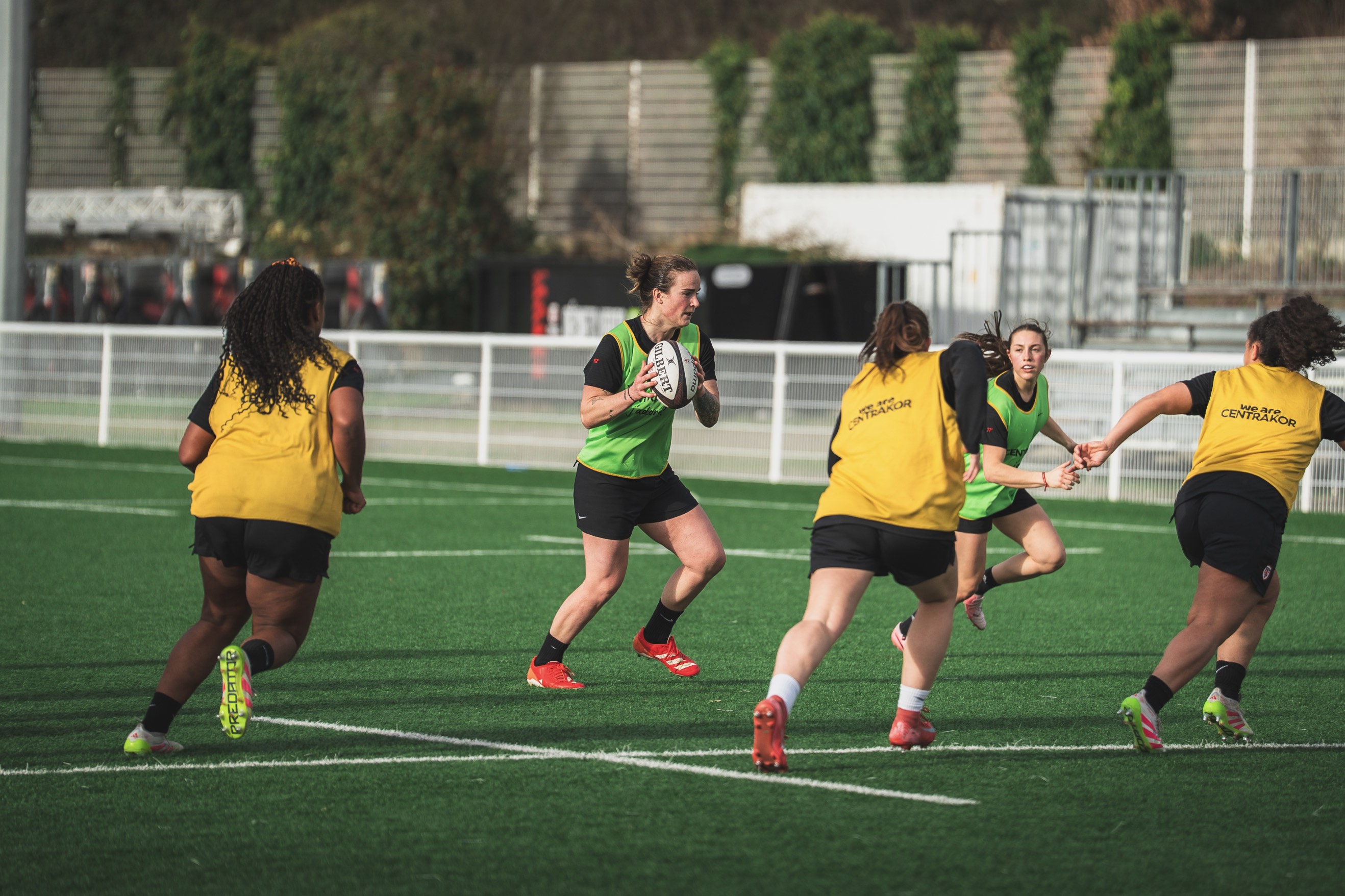 Charlotte Escudero à l'entraînement