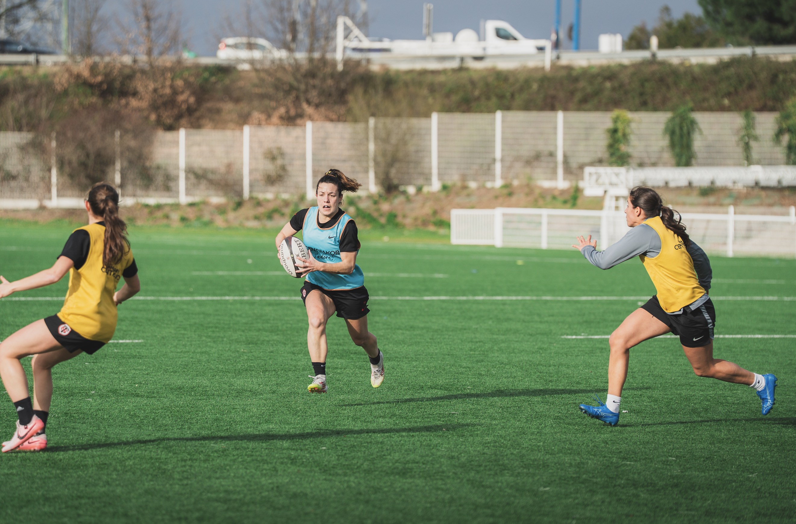 Lou Baguette à l'entraînement