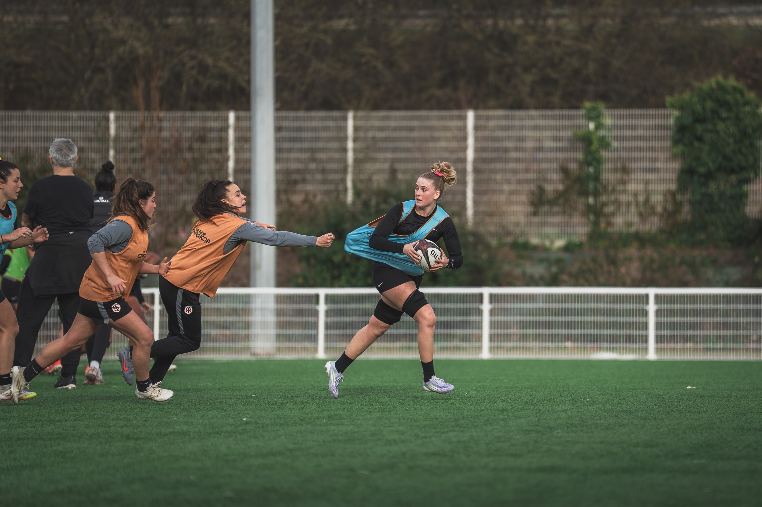 Lou Roboam à l'entraînement