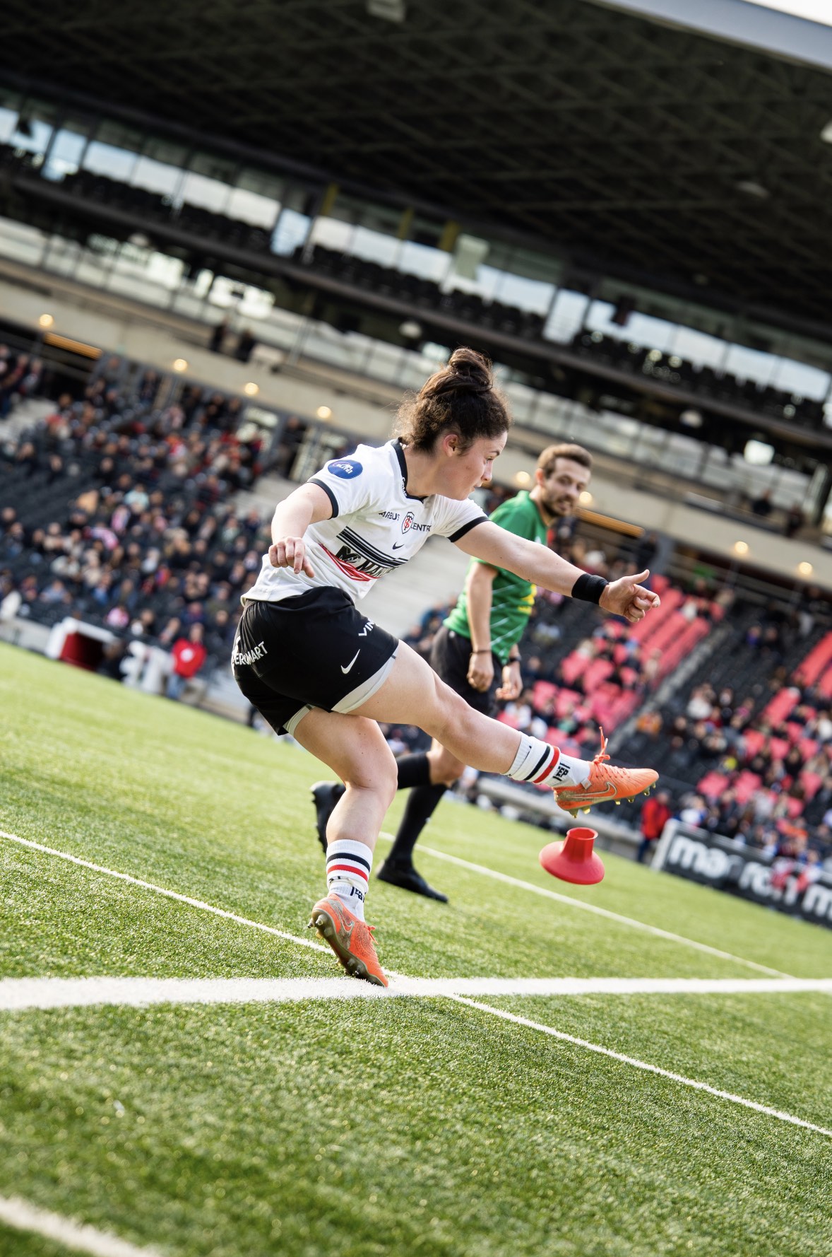Océane Bordes face au LOU